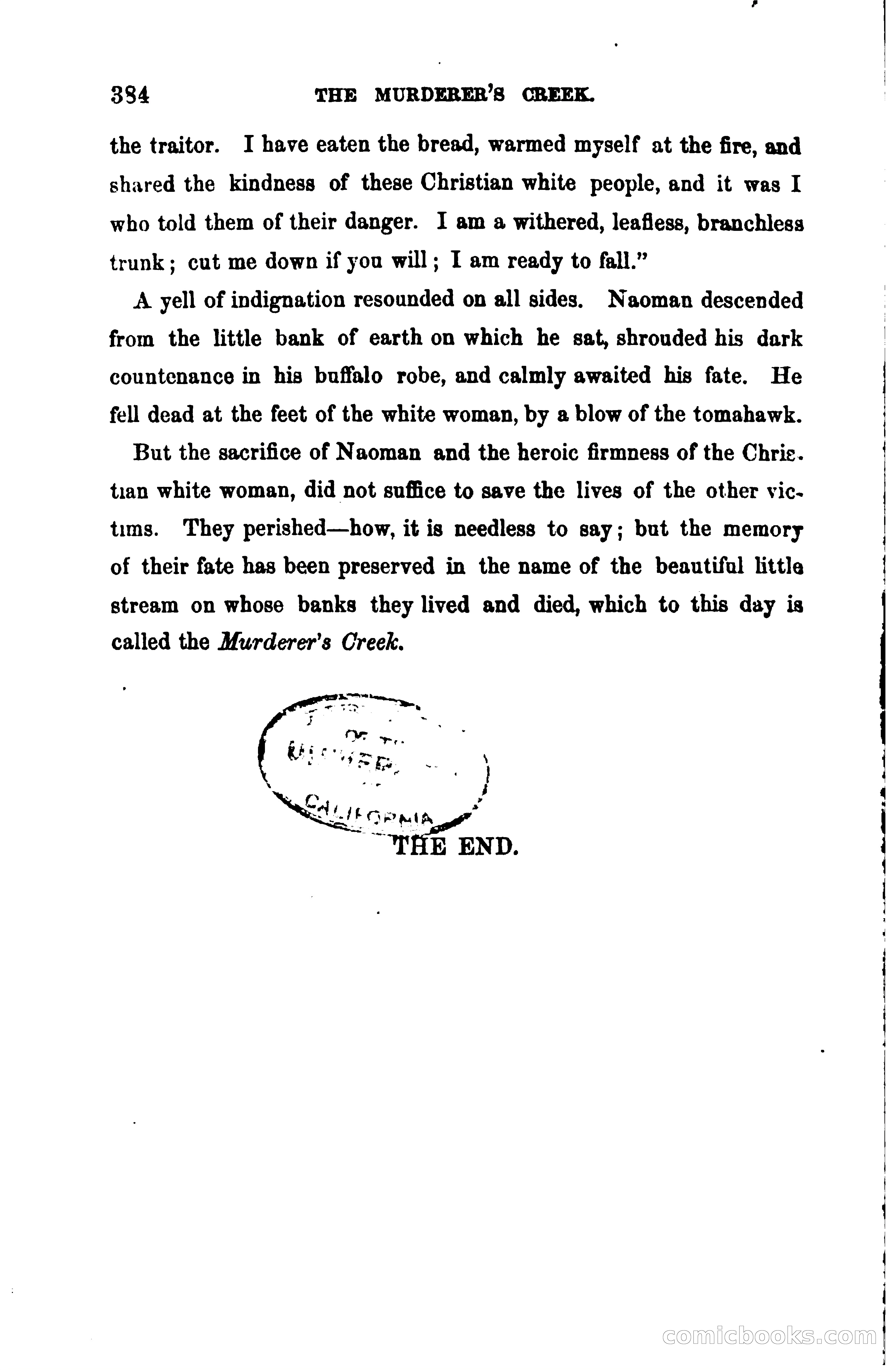 Thrilling Adventures Among the Early Settlers — page 391 of 390