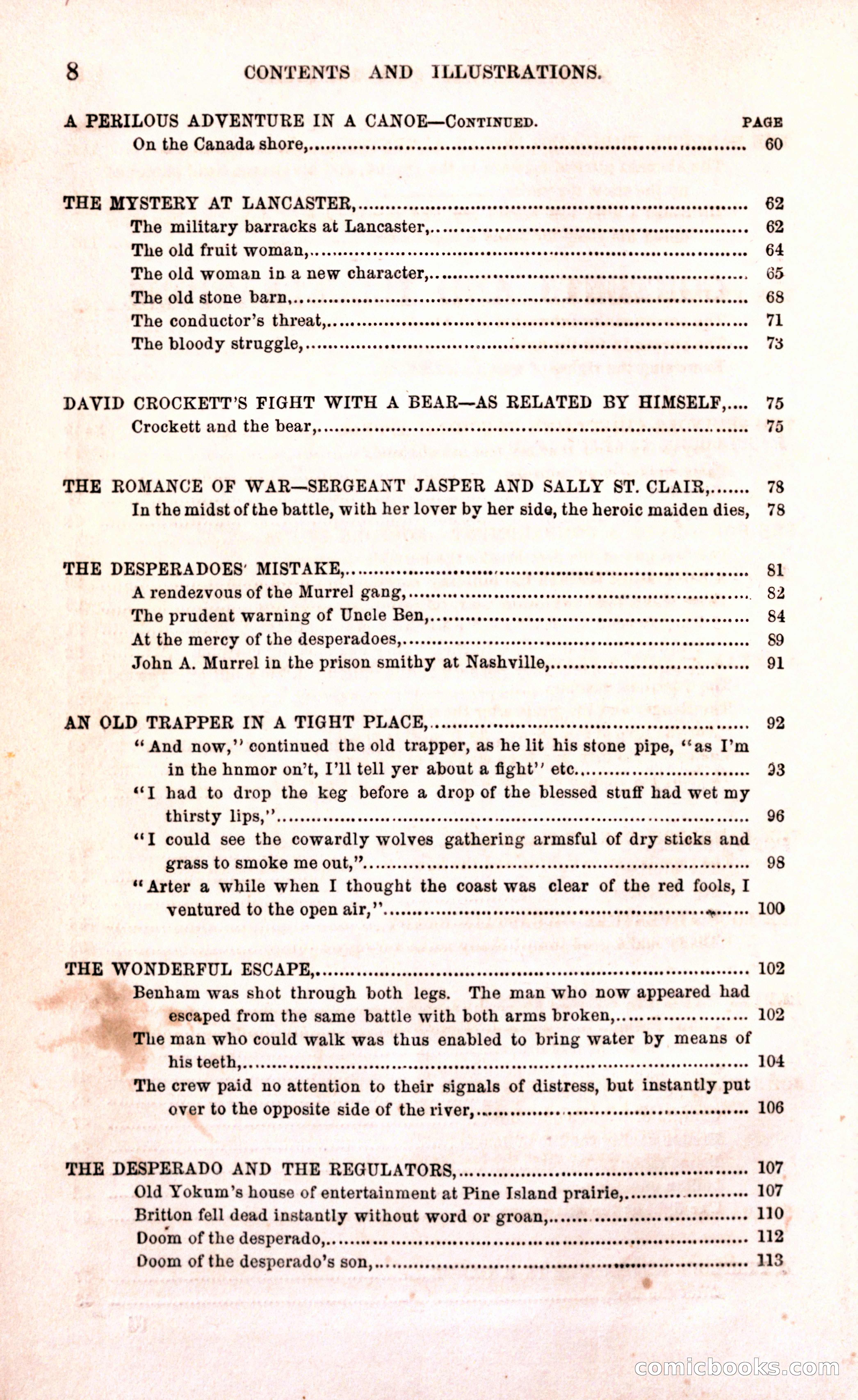 Thrilling Adventures Among the Early Settlers — page 14 of 394