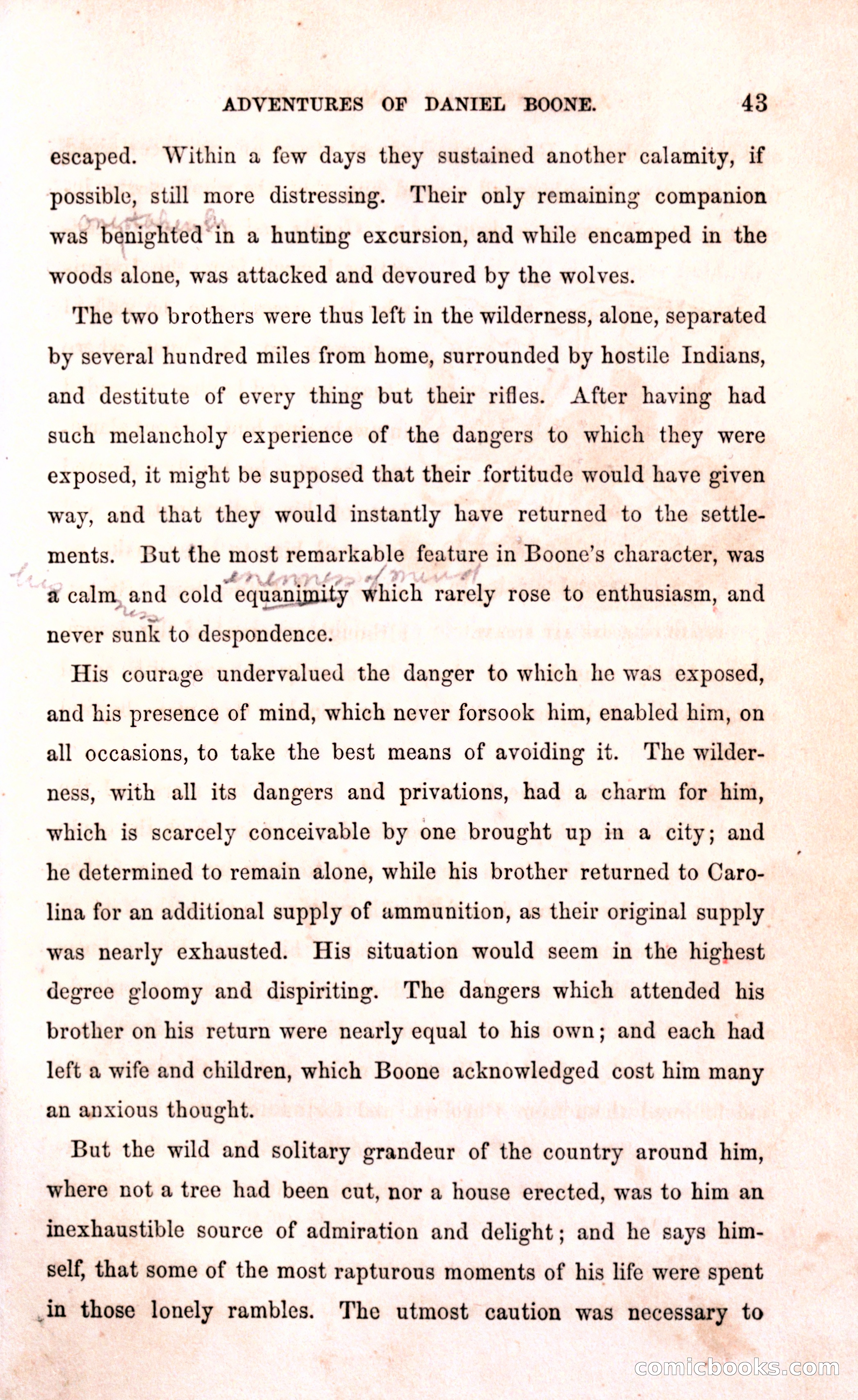 Thrilling Adventures Among the Early Settlers — page 49 of 394