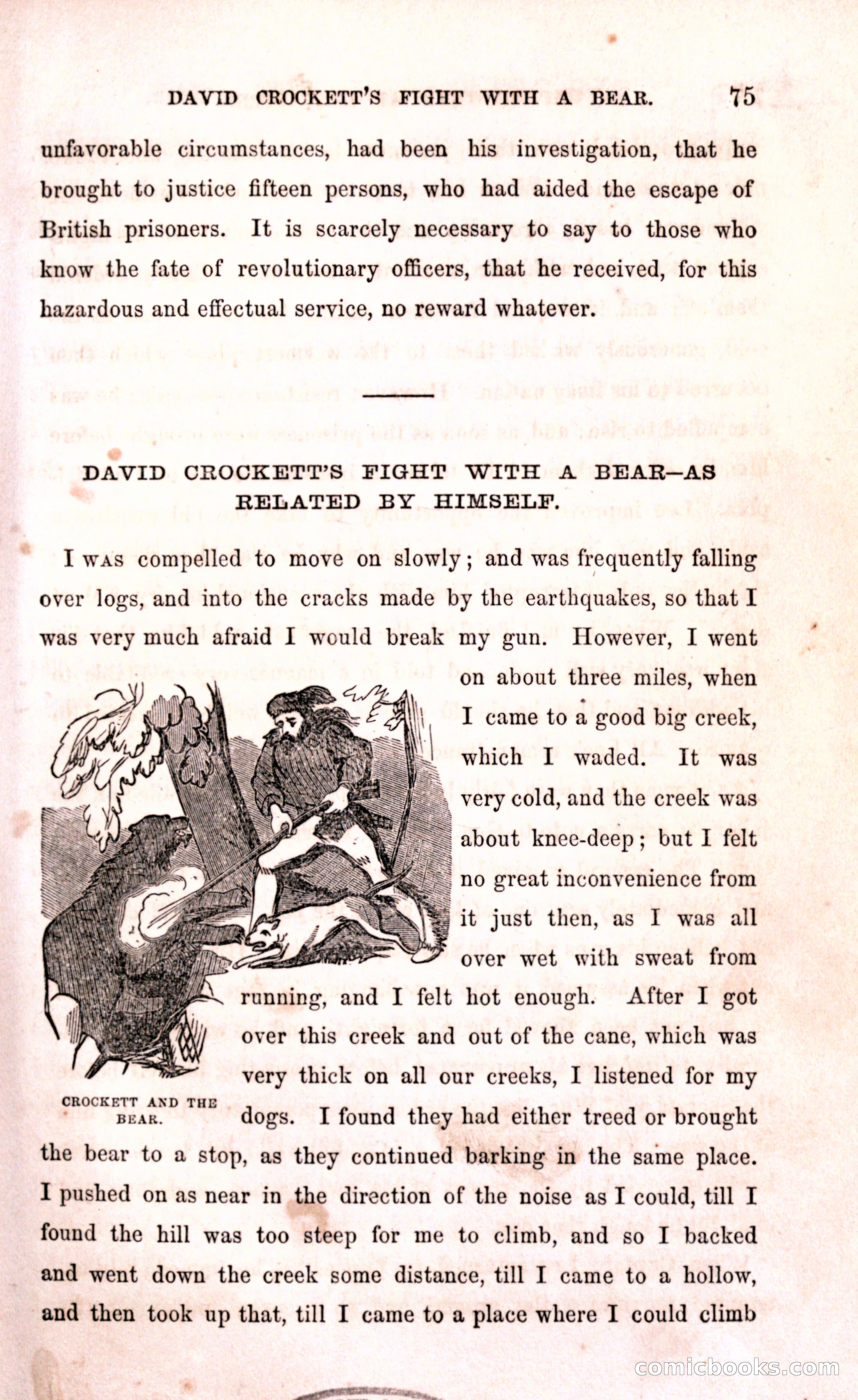 Thrilling Adventures Among the Early Settlers — page 81 of 394