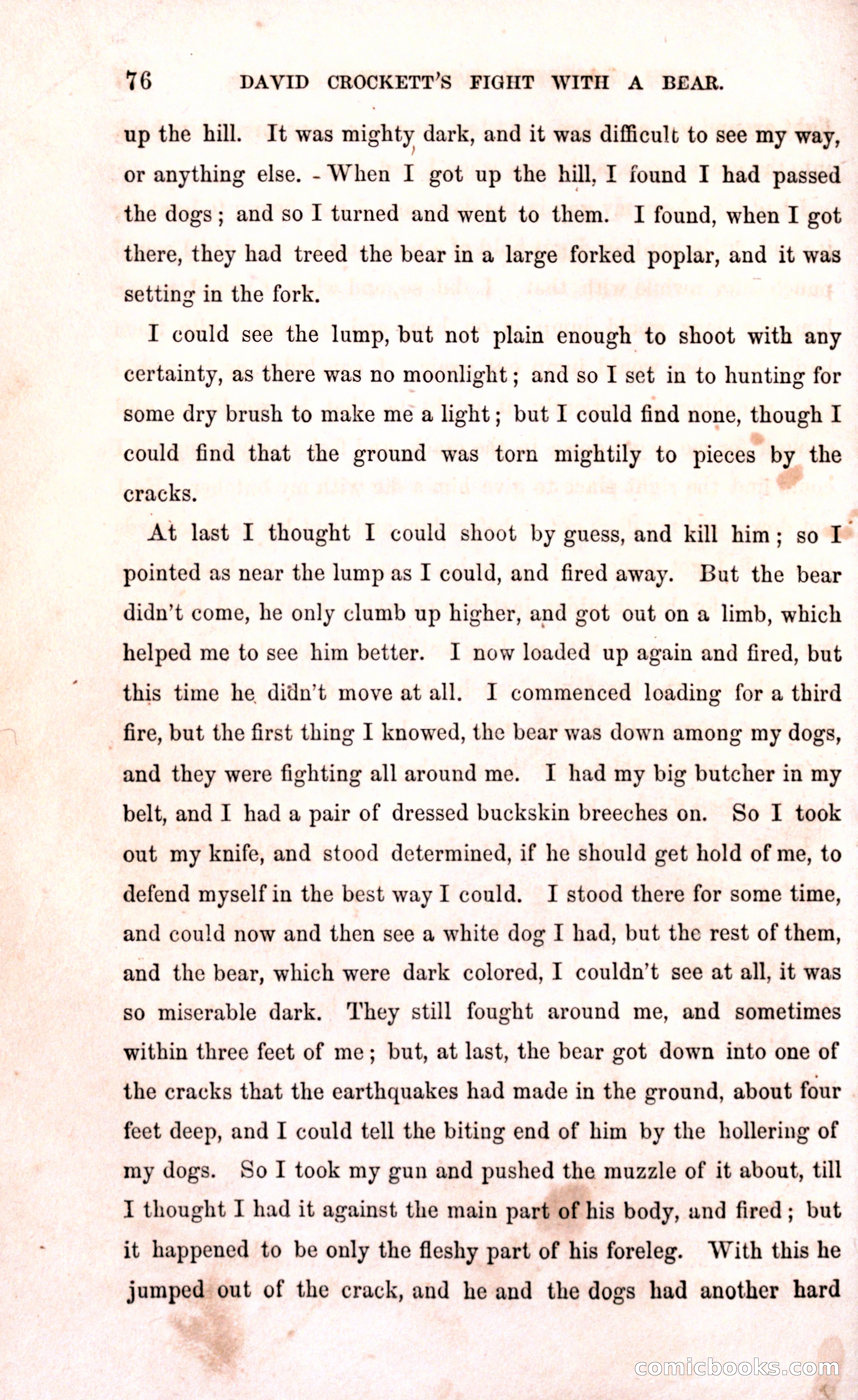 Thrilling Adventures Among the Early Settlers — page 82 of 394