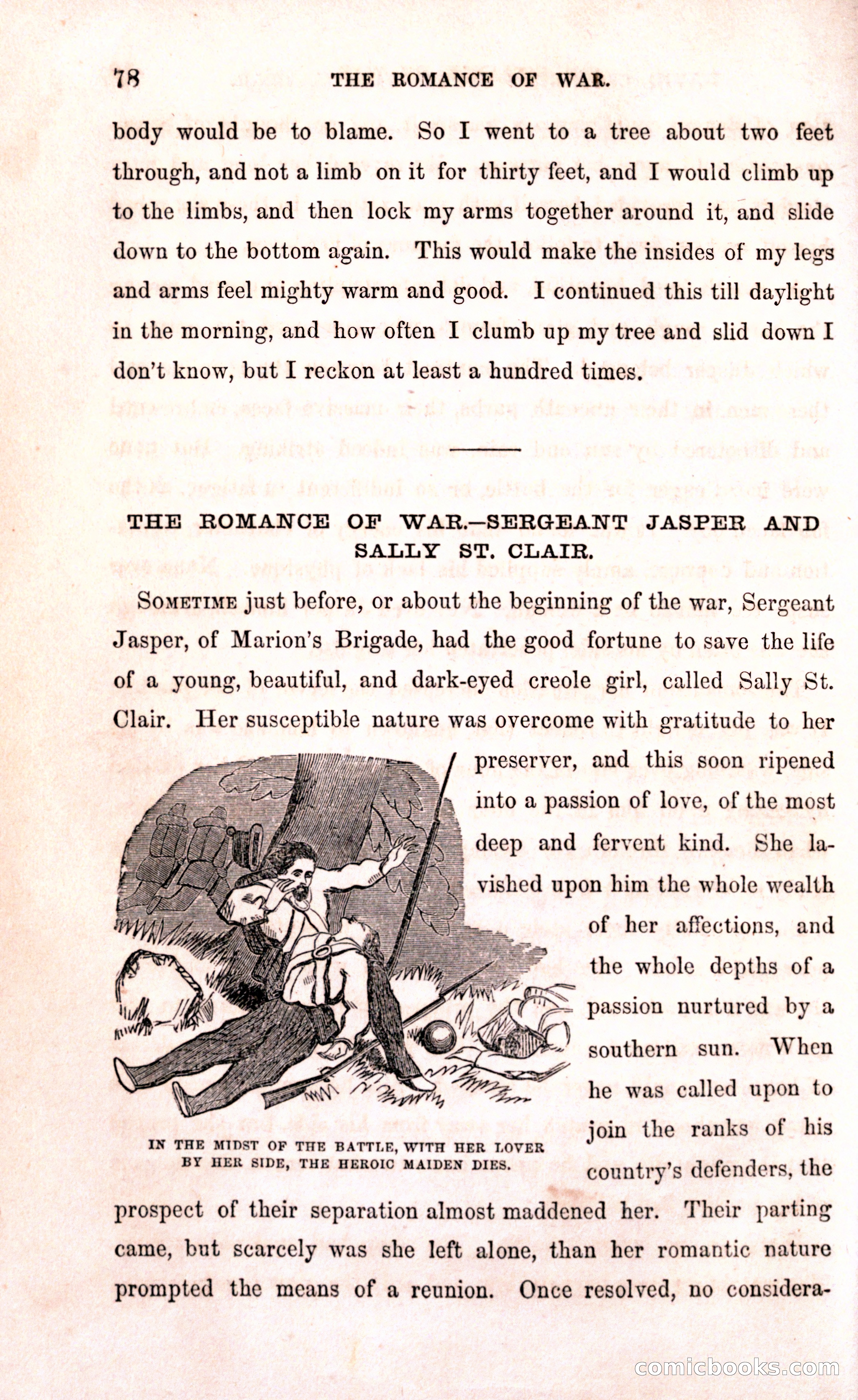 Thrilling Adventures Among the Early Settlers — page 84 of 394