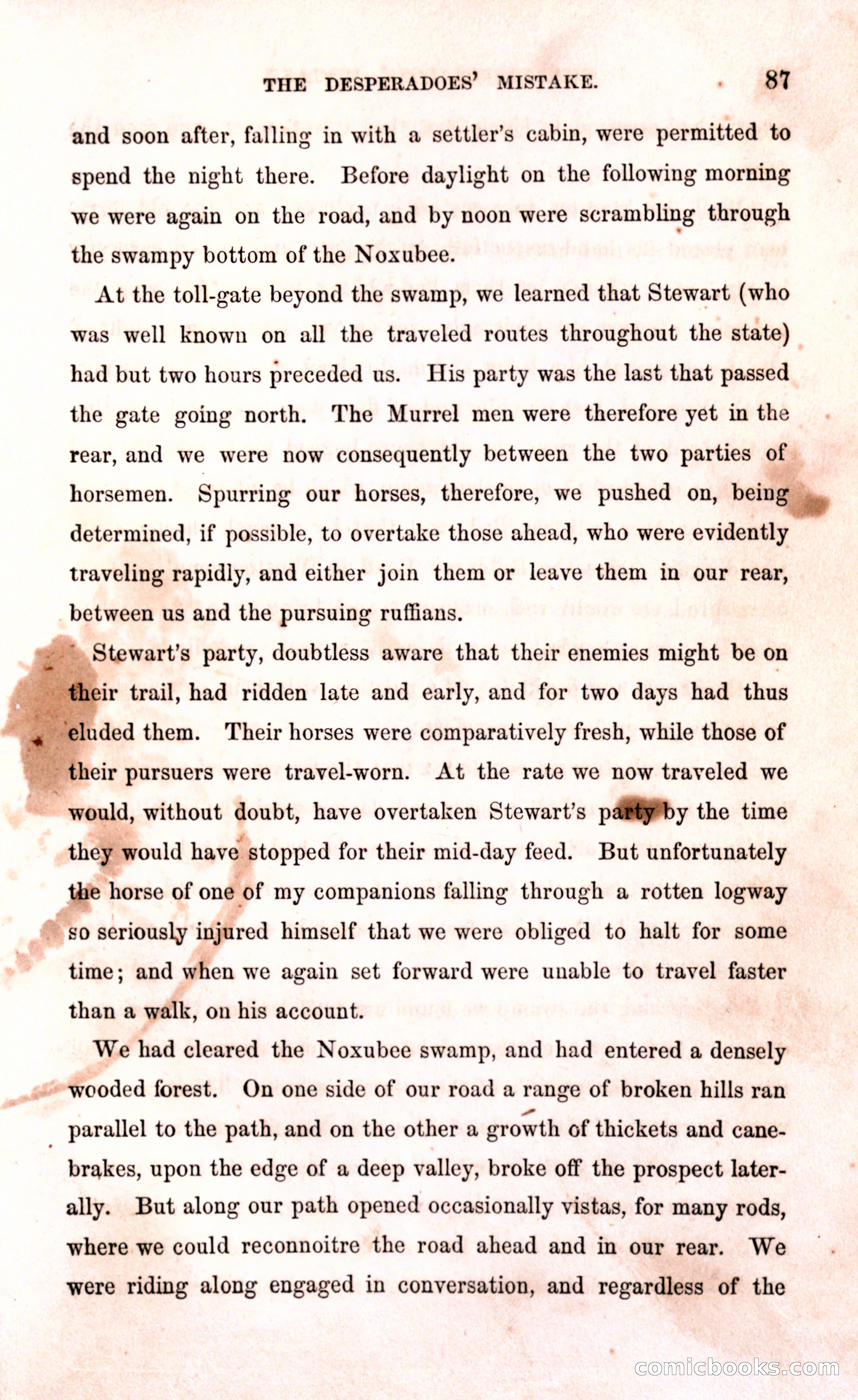 Thrilling Adventures Among the Early Settlers — page 93 of 394