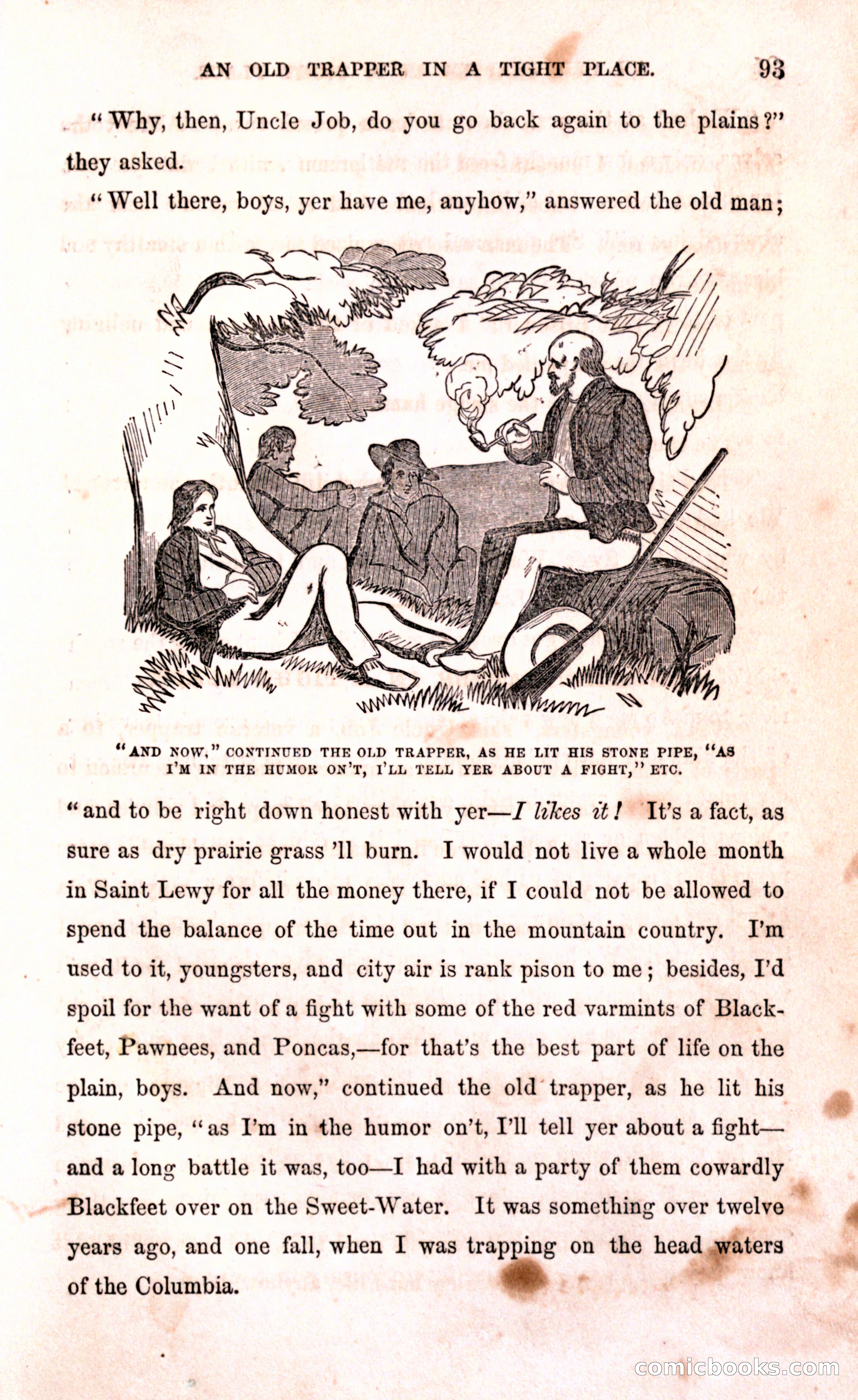 Thrilling Adventures Among the Early Settlers — page 99 of 394