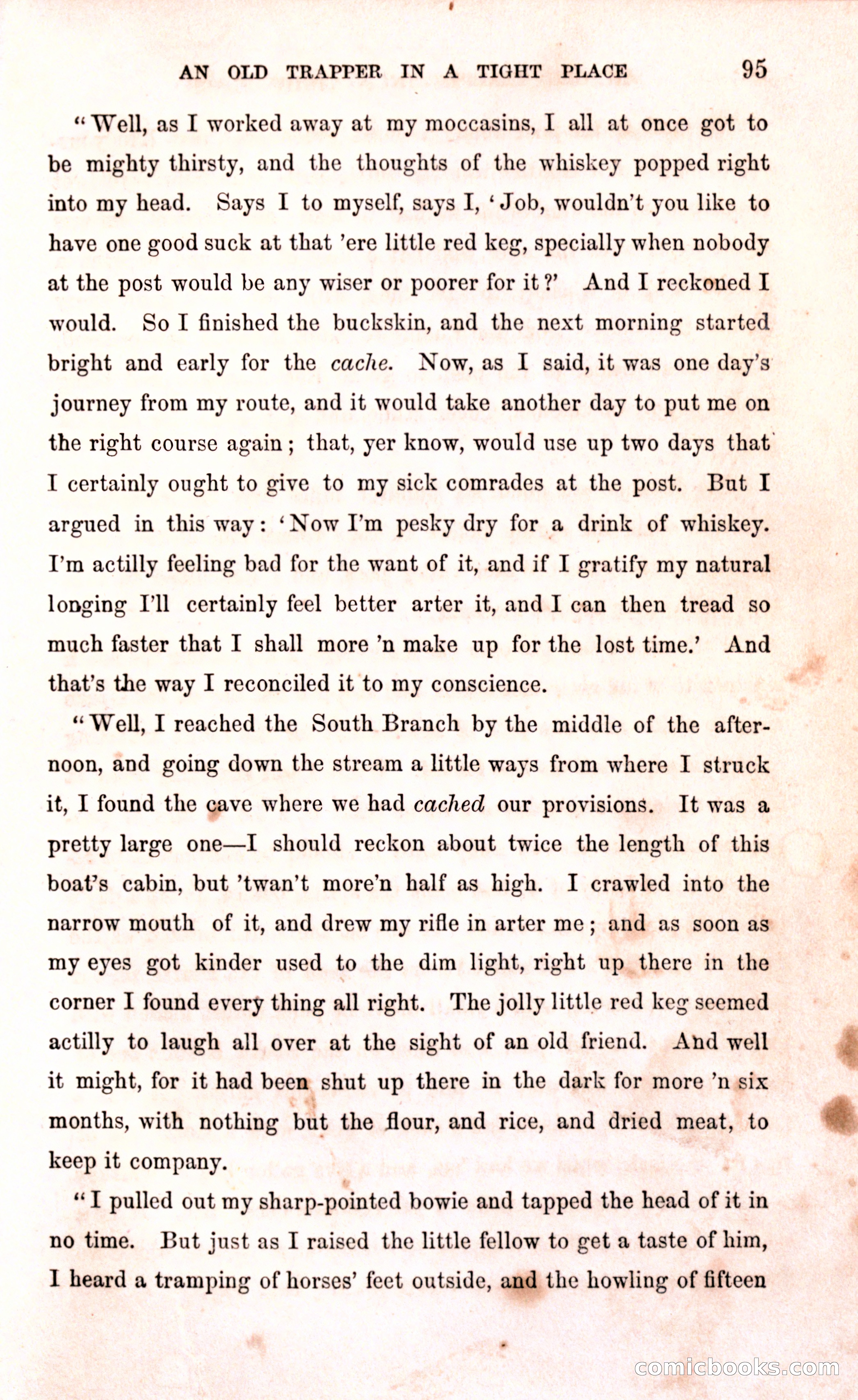 Thrilling Adventures Among the Early Settlers — page 101 of 394