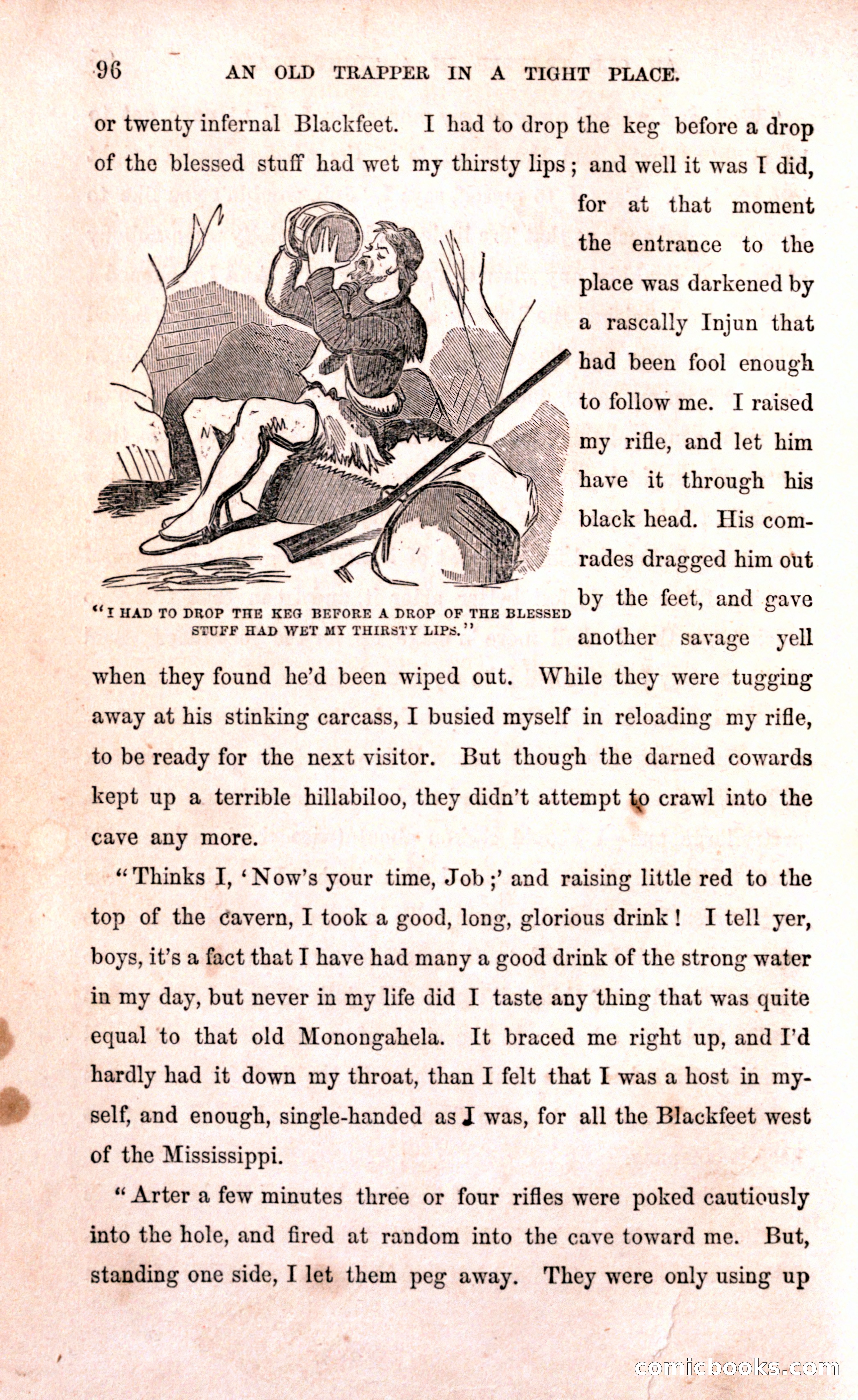 Thrilling Adventures Among the Early Settlers — page 102 of 394