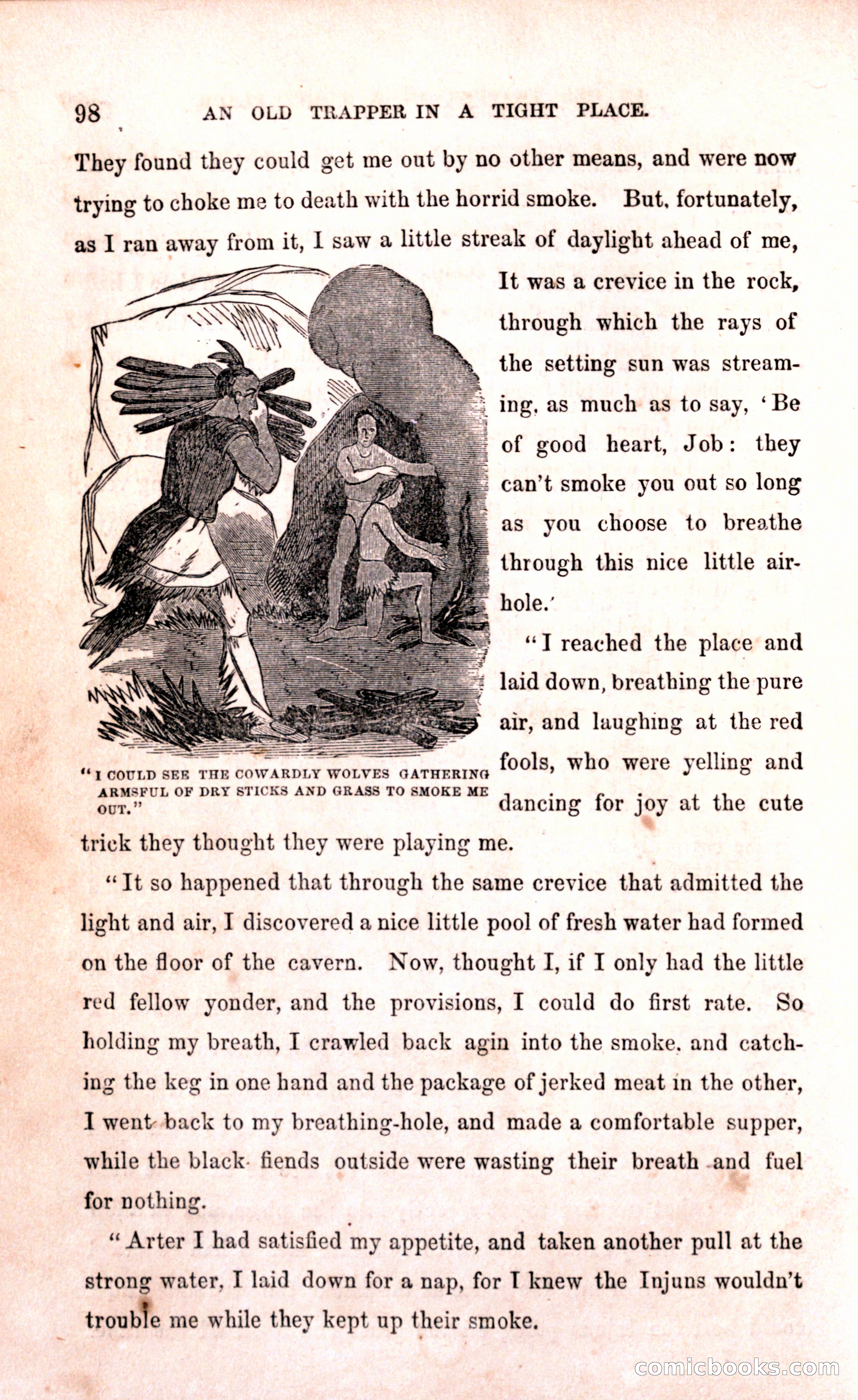 Thrilling Adventures Among the Early Settlers — page 104 of 394