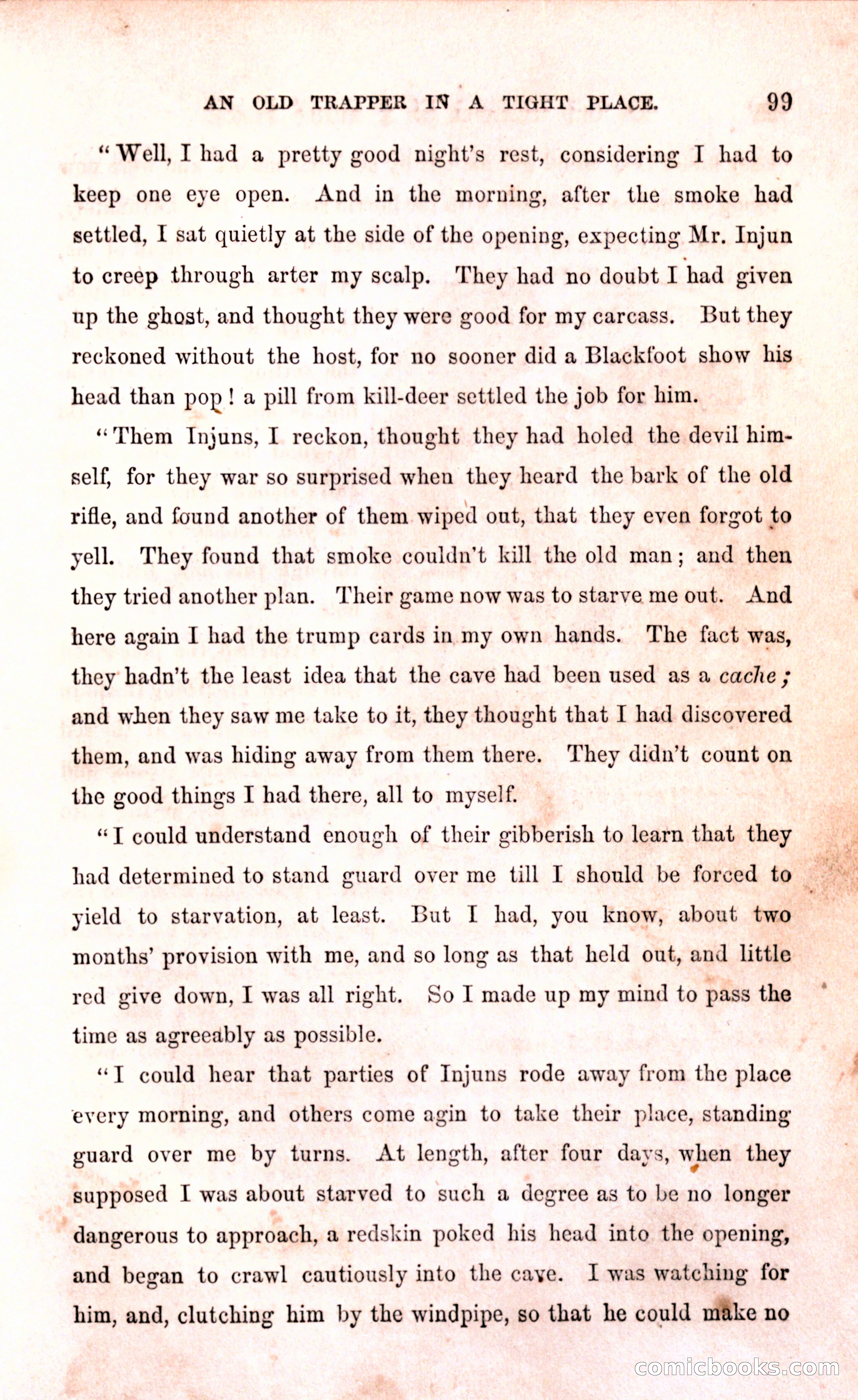 Thrilling Adventures Among the Early Settlers — page 105 of 394