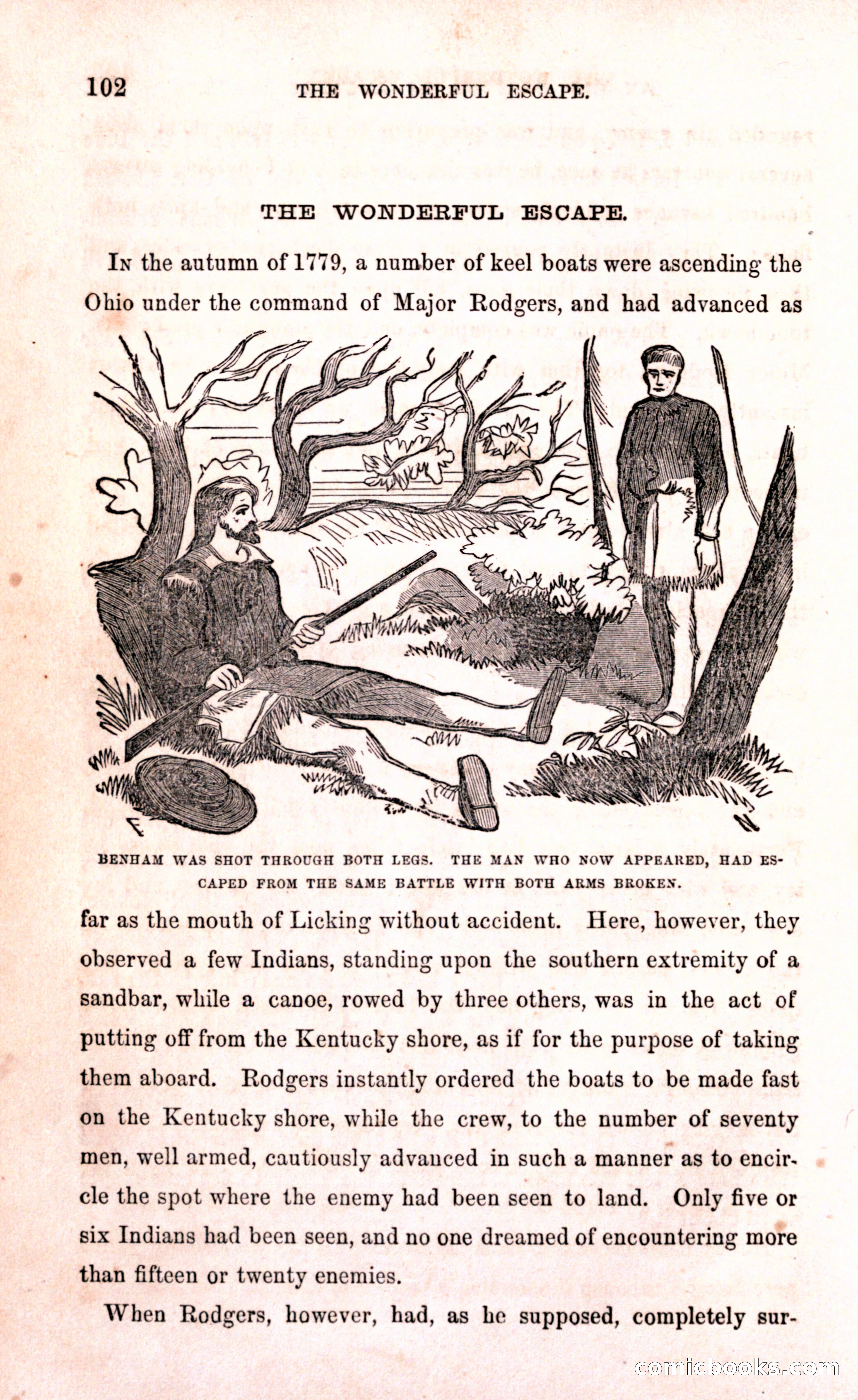 Thrilling Adventures Among the Early Settlers — page 108 of 394