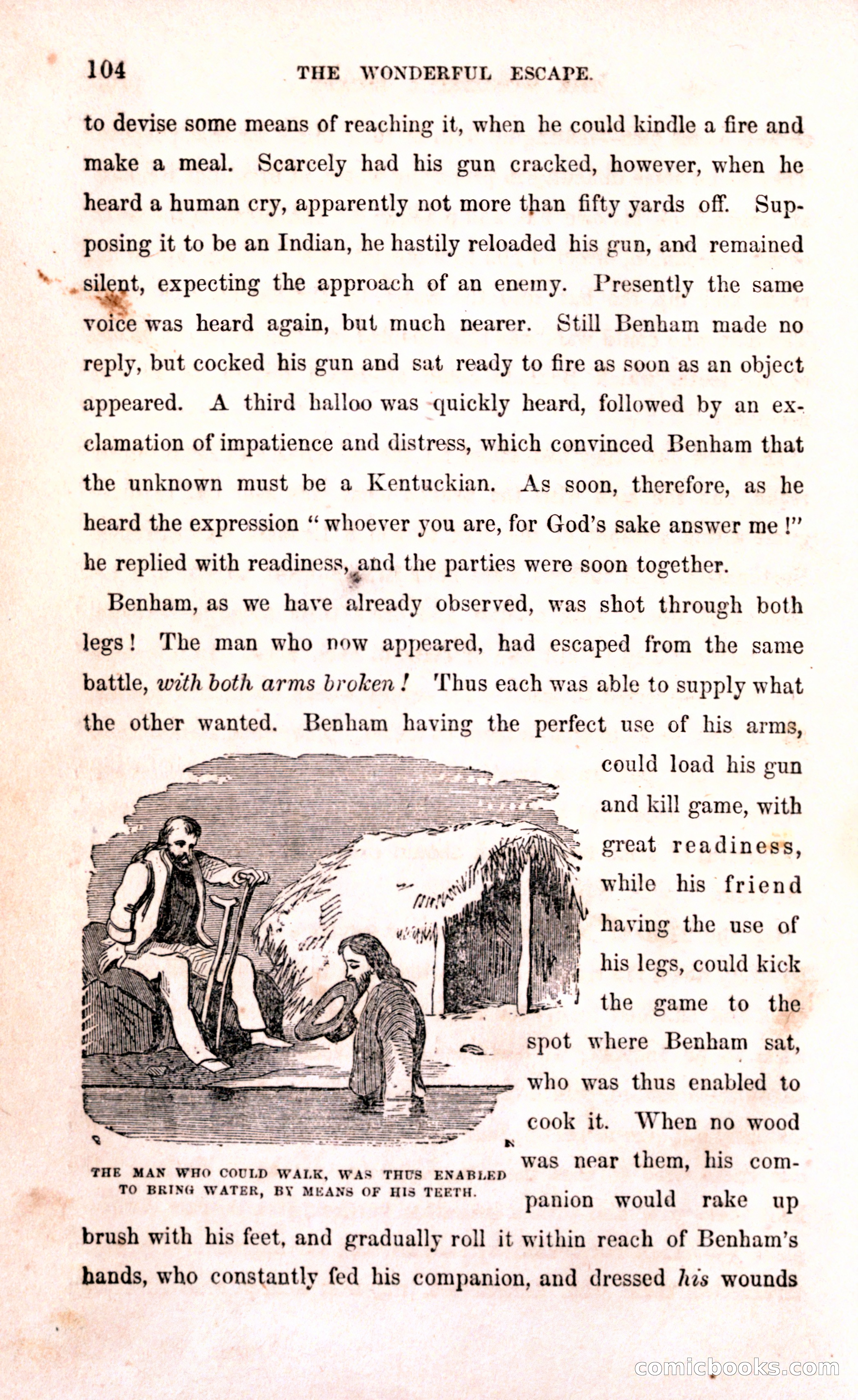 Thrilling Adventures Among the Early Settlers — page 110 of 394