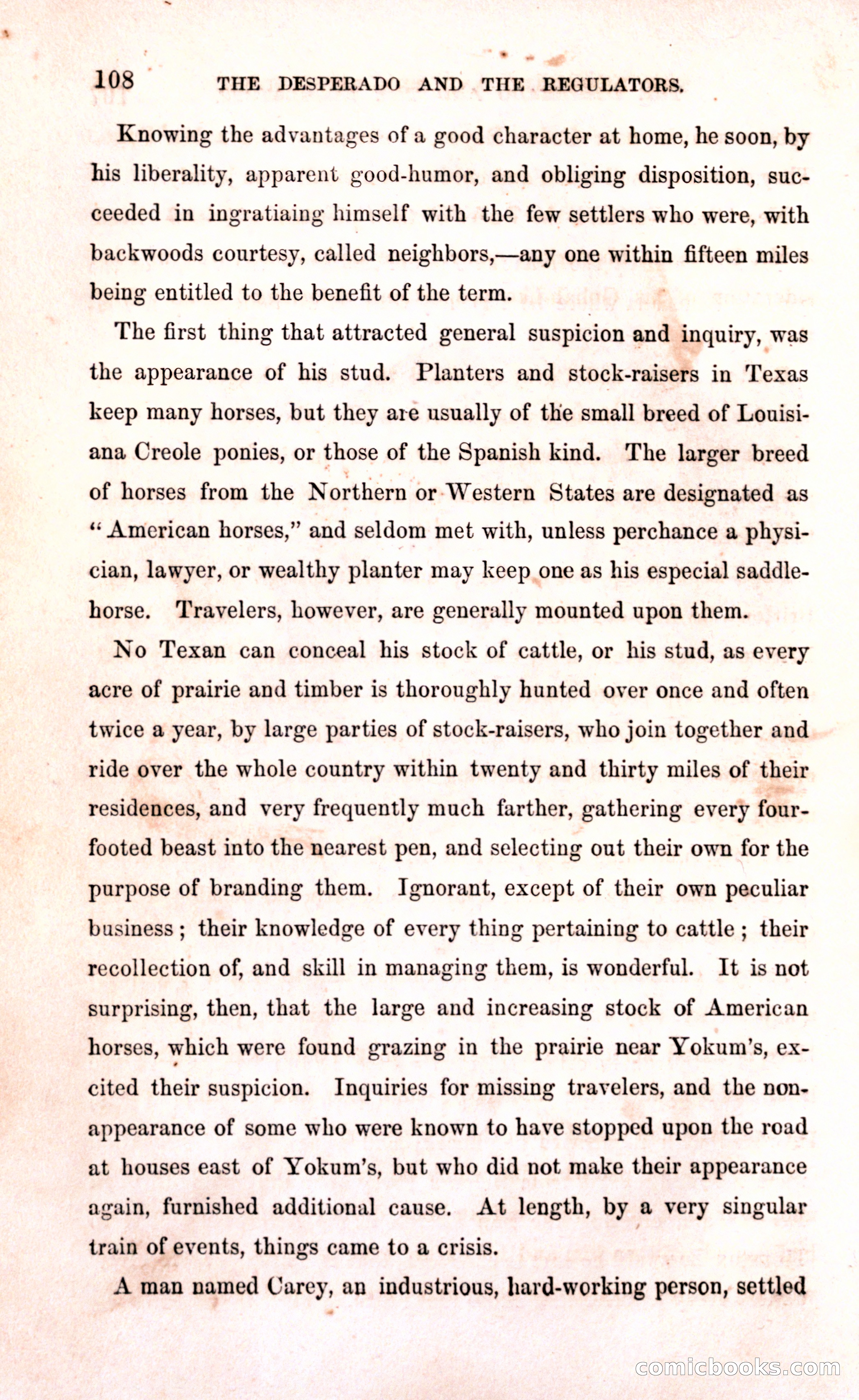Thrilling Adventures Among the Early Settlers — page 114 of 394