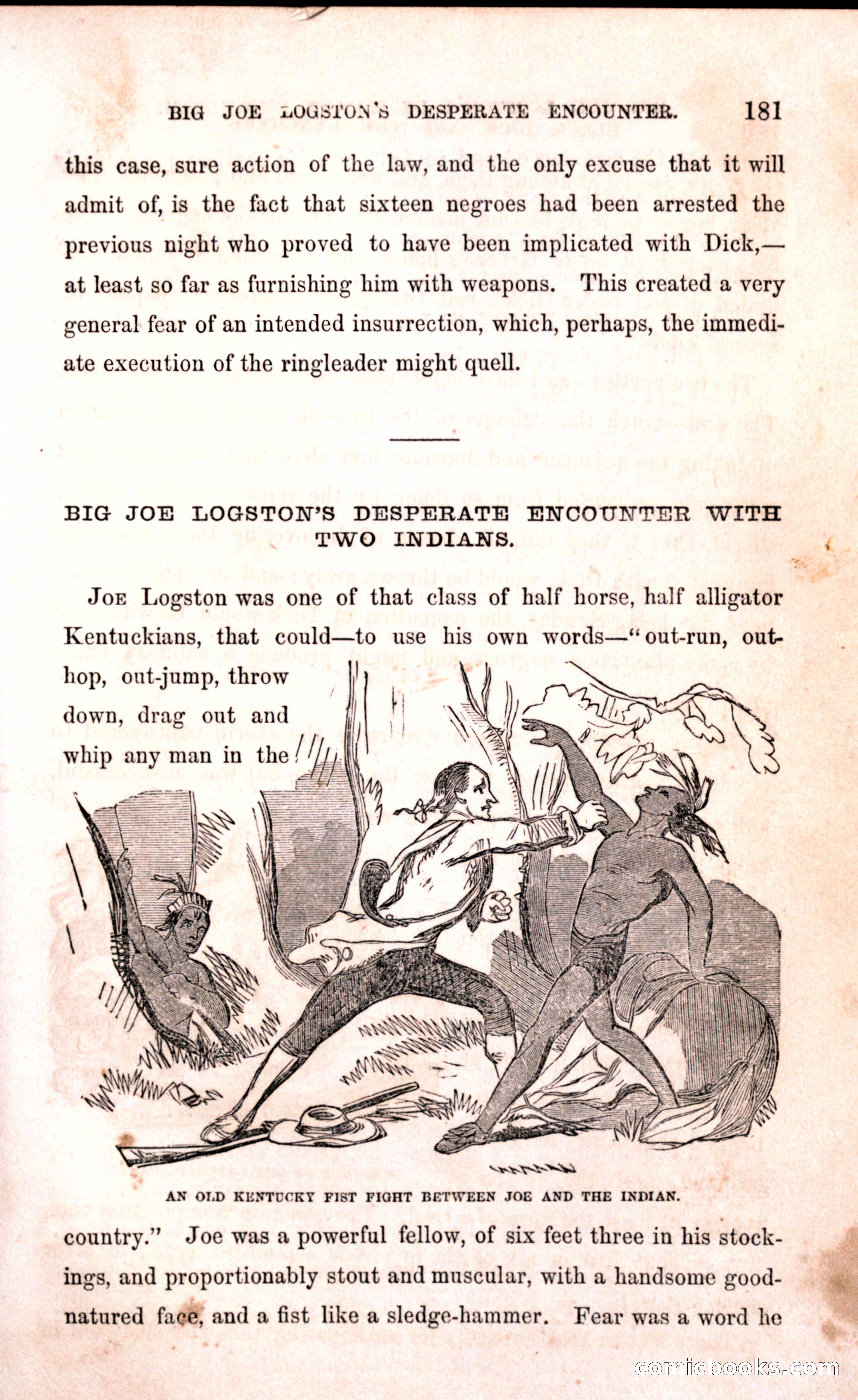 Thrilling Adventures Among the Early Settlers — page 187 of 394