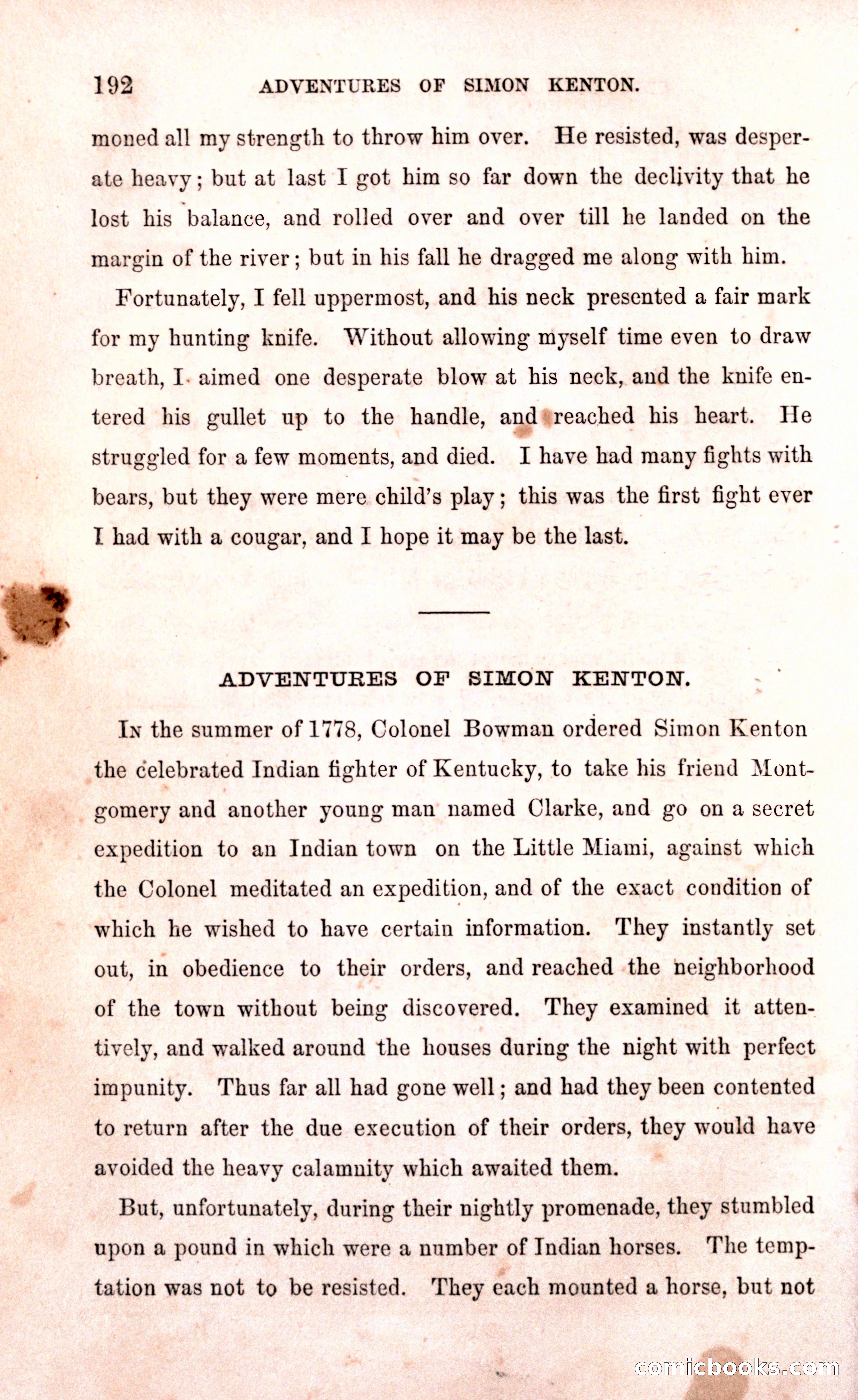 Thrilling Adventures Among the Early Settlers — page 198 of 394