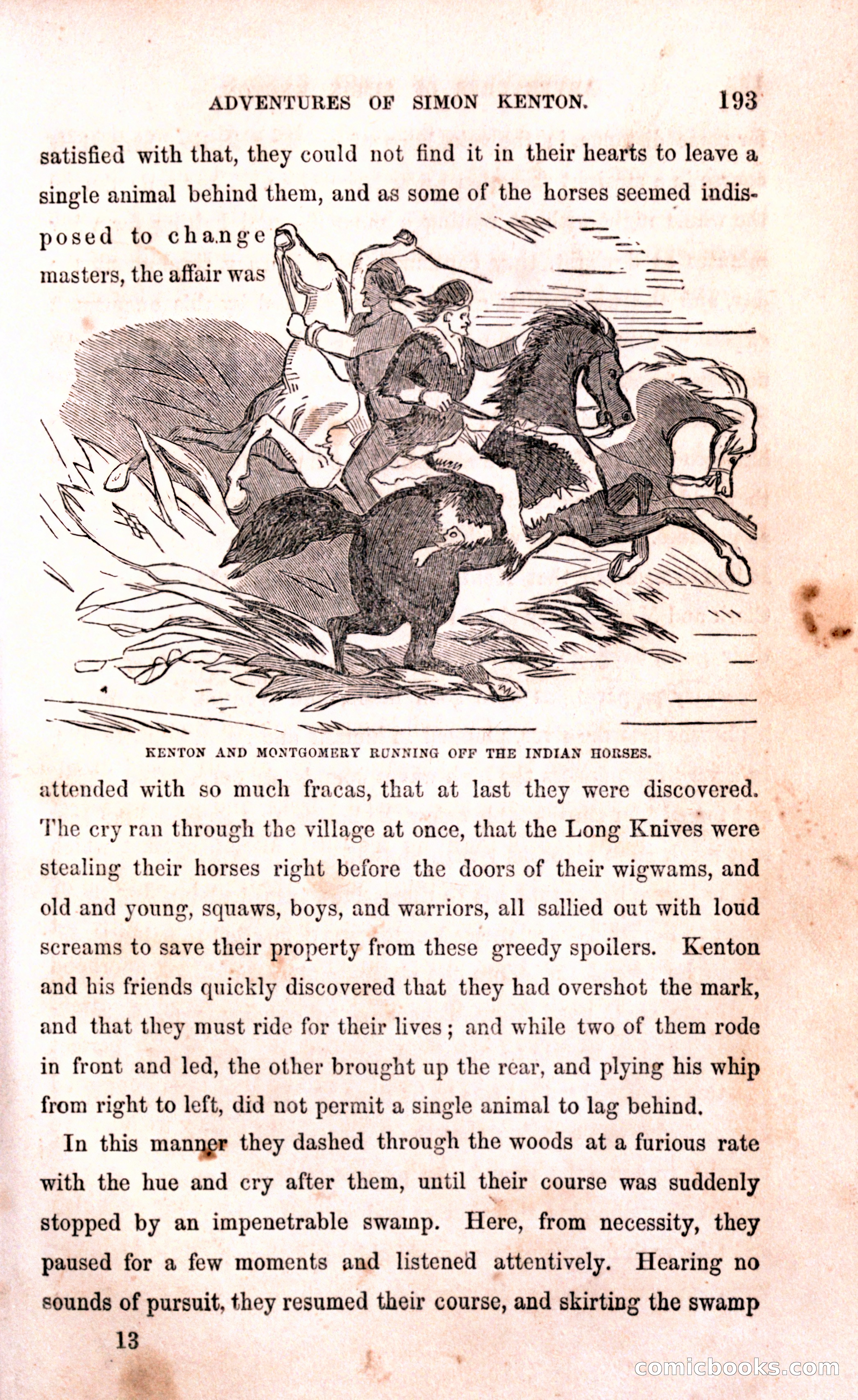 Thrilling Adventures Among the Early Settlers — page 199 of 394