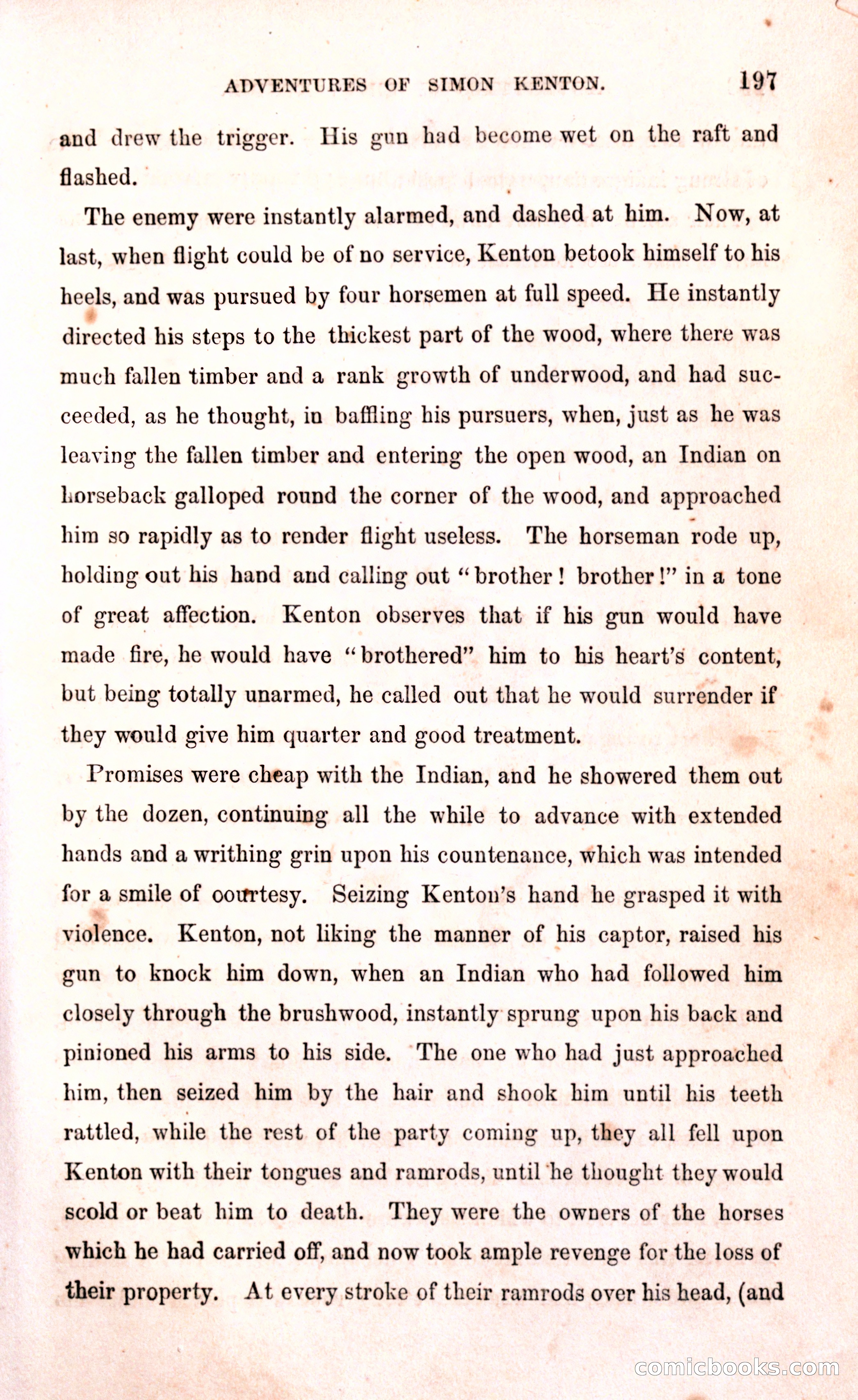 Thrilling Adventures Among the Early Settlers — page 203 of 394