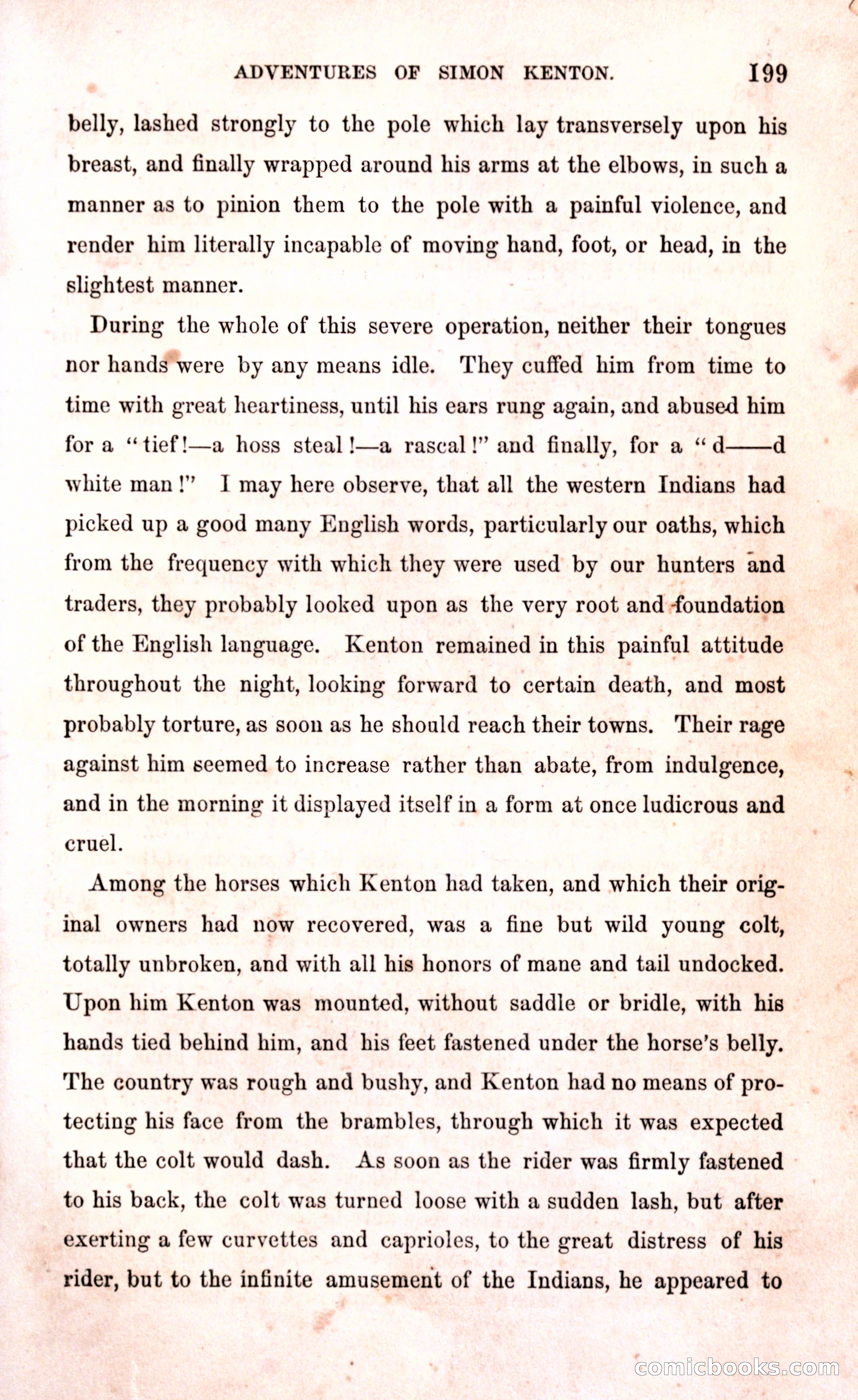 Thrilling Adventures Among the Early Settlers — page 205 of 394