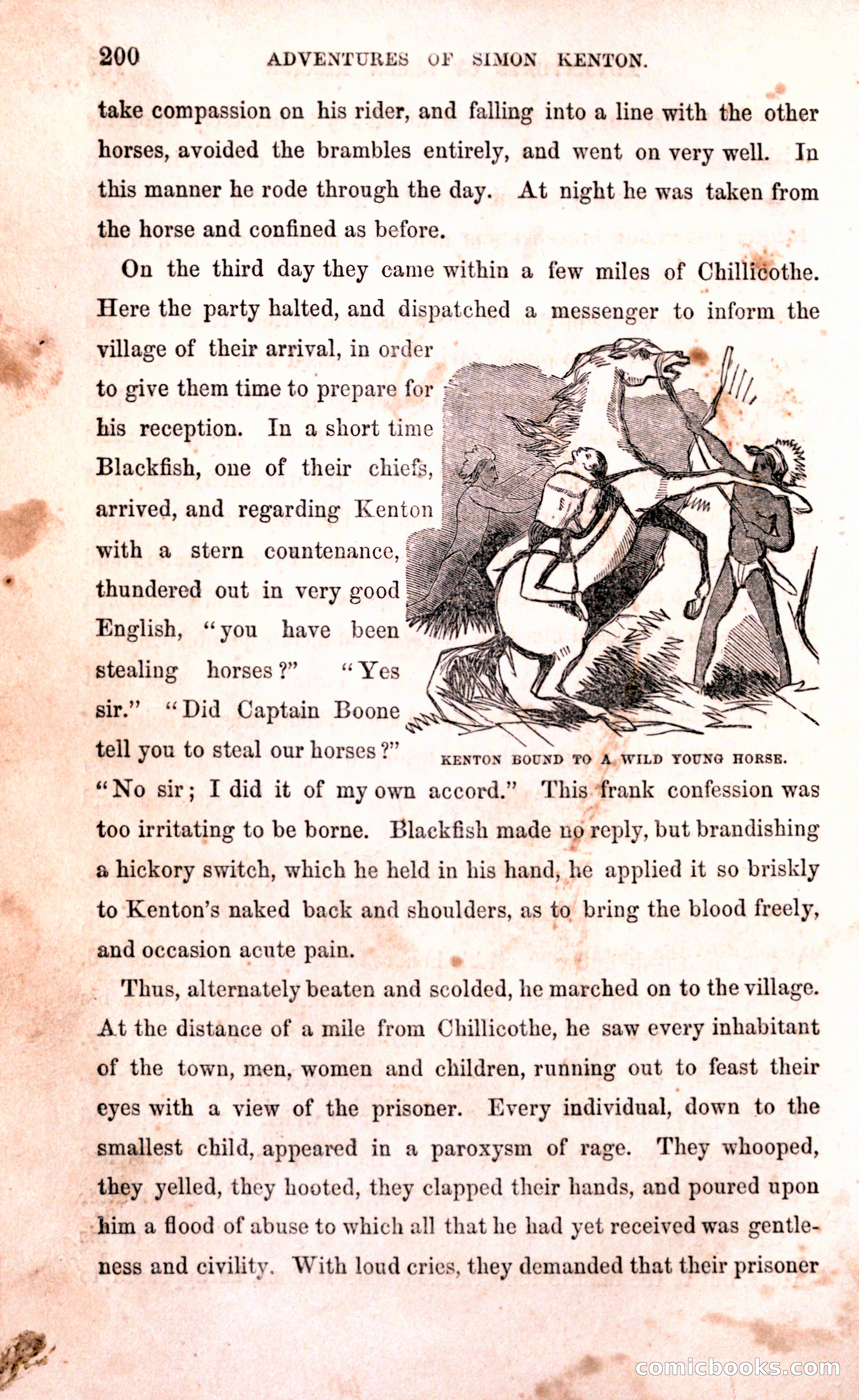 Thrilling Adventures Among the Early Settlers — page 206 of 394
