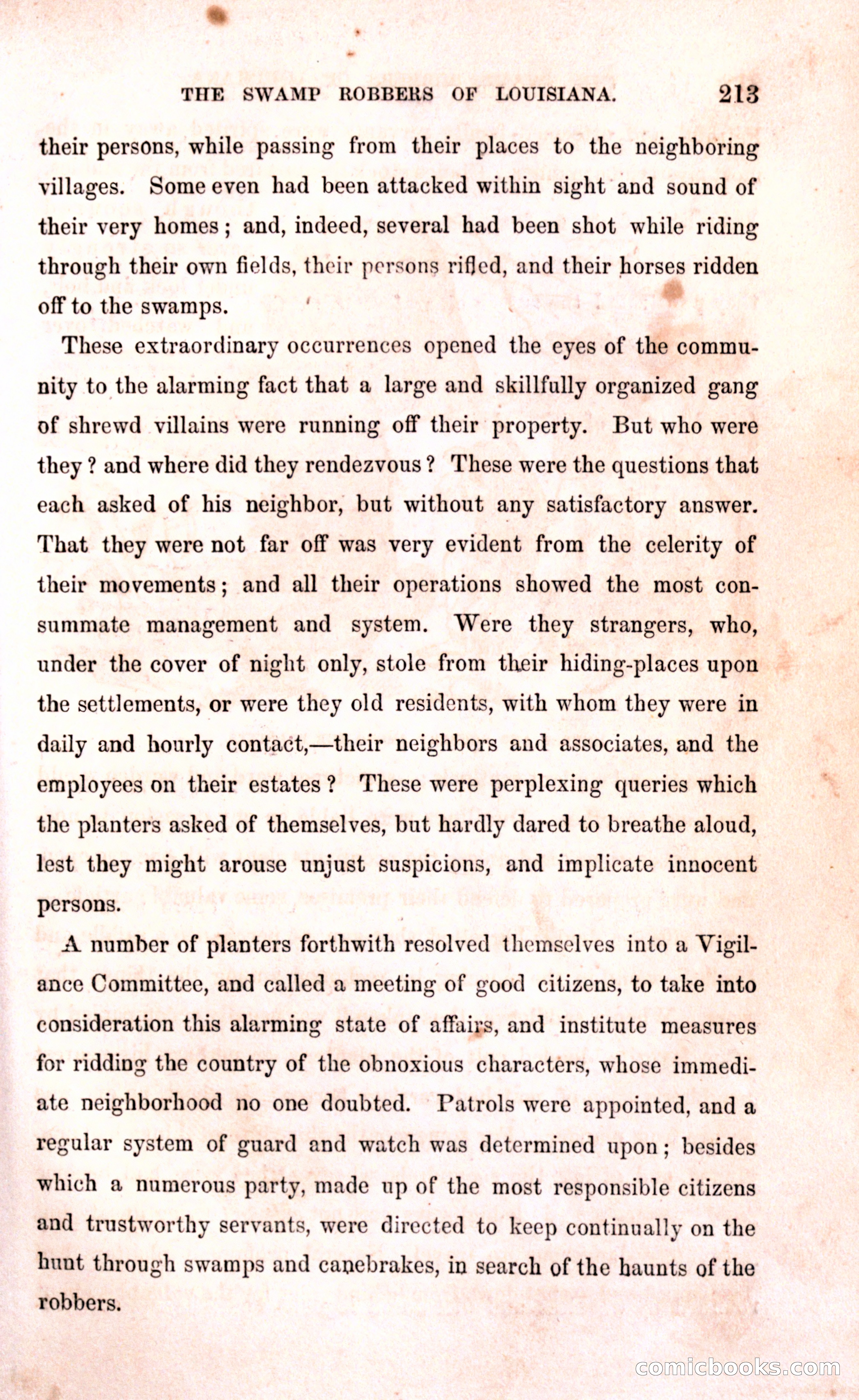 Thrilling Adventures Among the Early Settlers — page 219 of 394