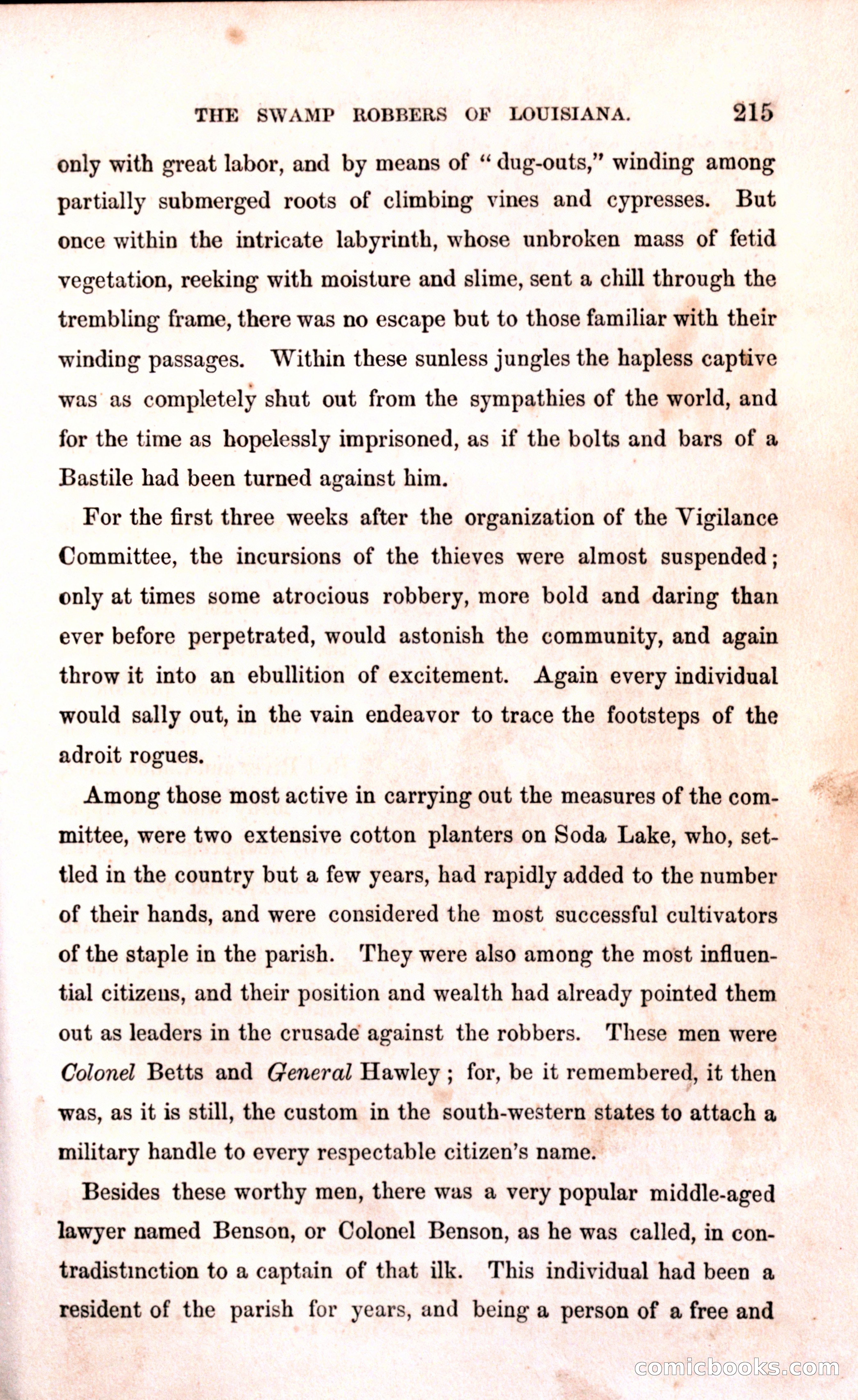 Thrilling Adventures Among the Early Settlers — page 221 of 394