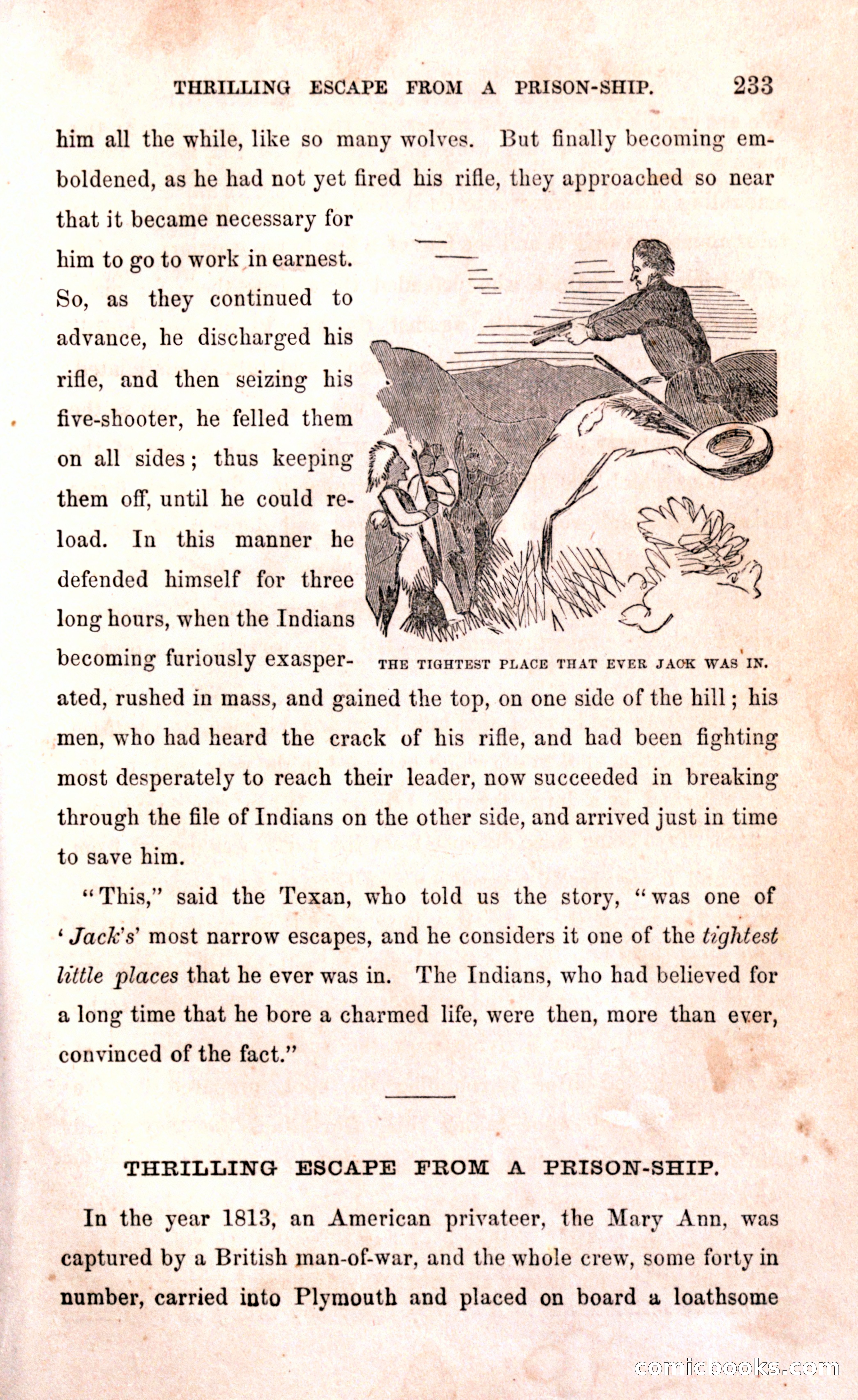 Thrilling Adventures Among the Early Settlers — page 239 of 394