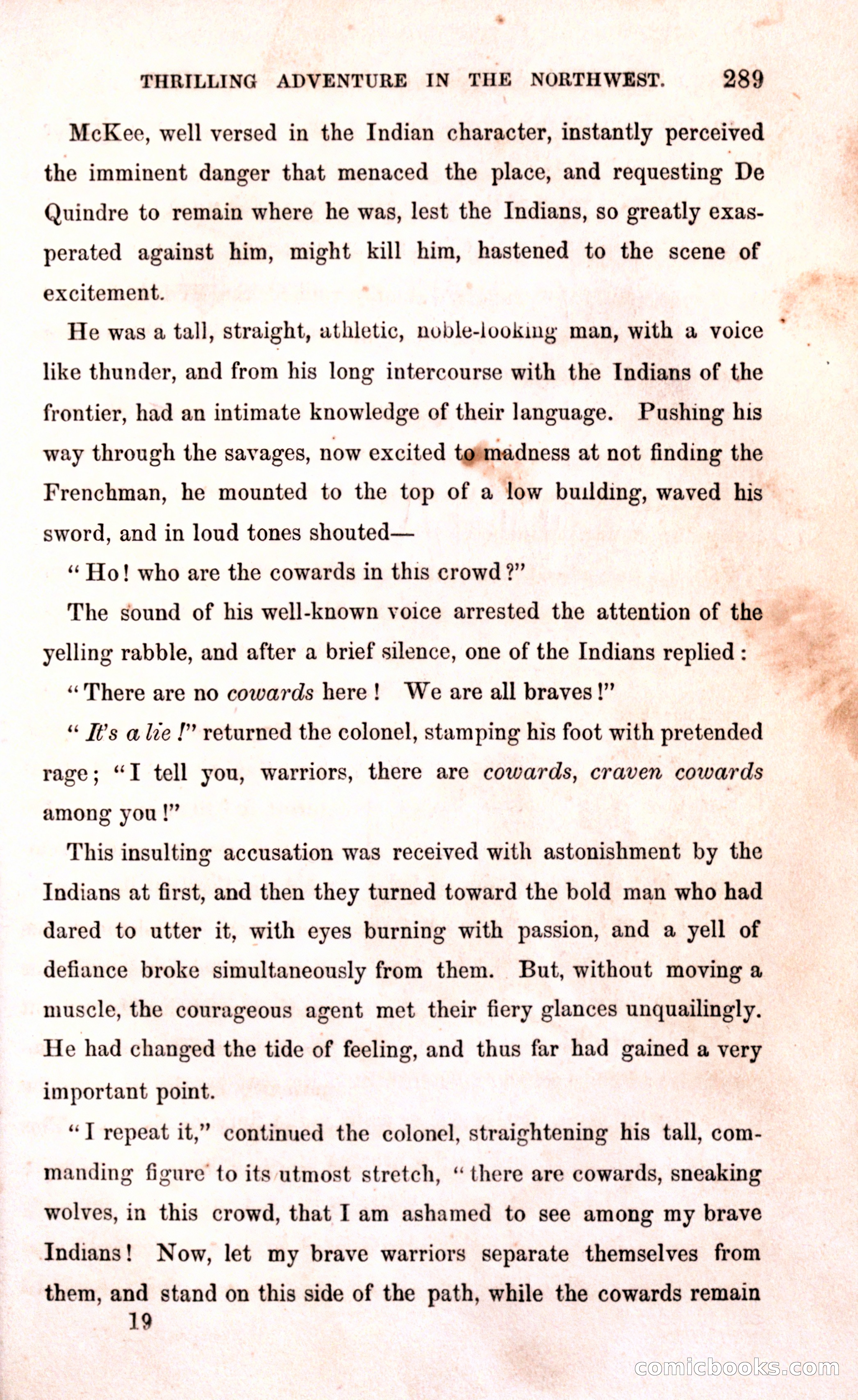 Thrilling Adventures Among the Early Settlers — page 295 of 394