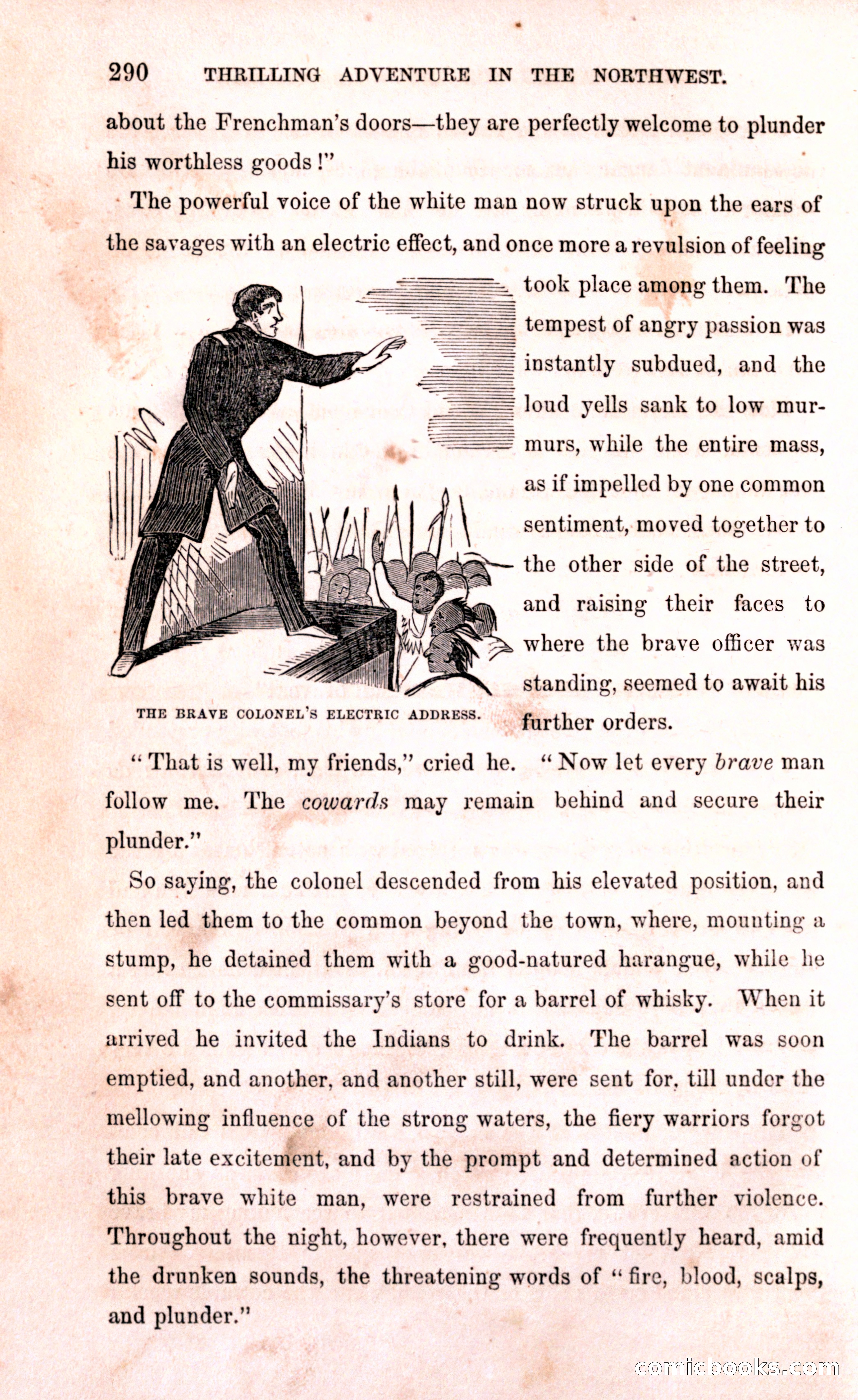 Thrilling Adventures Among the Early Settlers — page 296 of 394