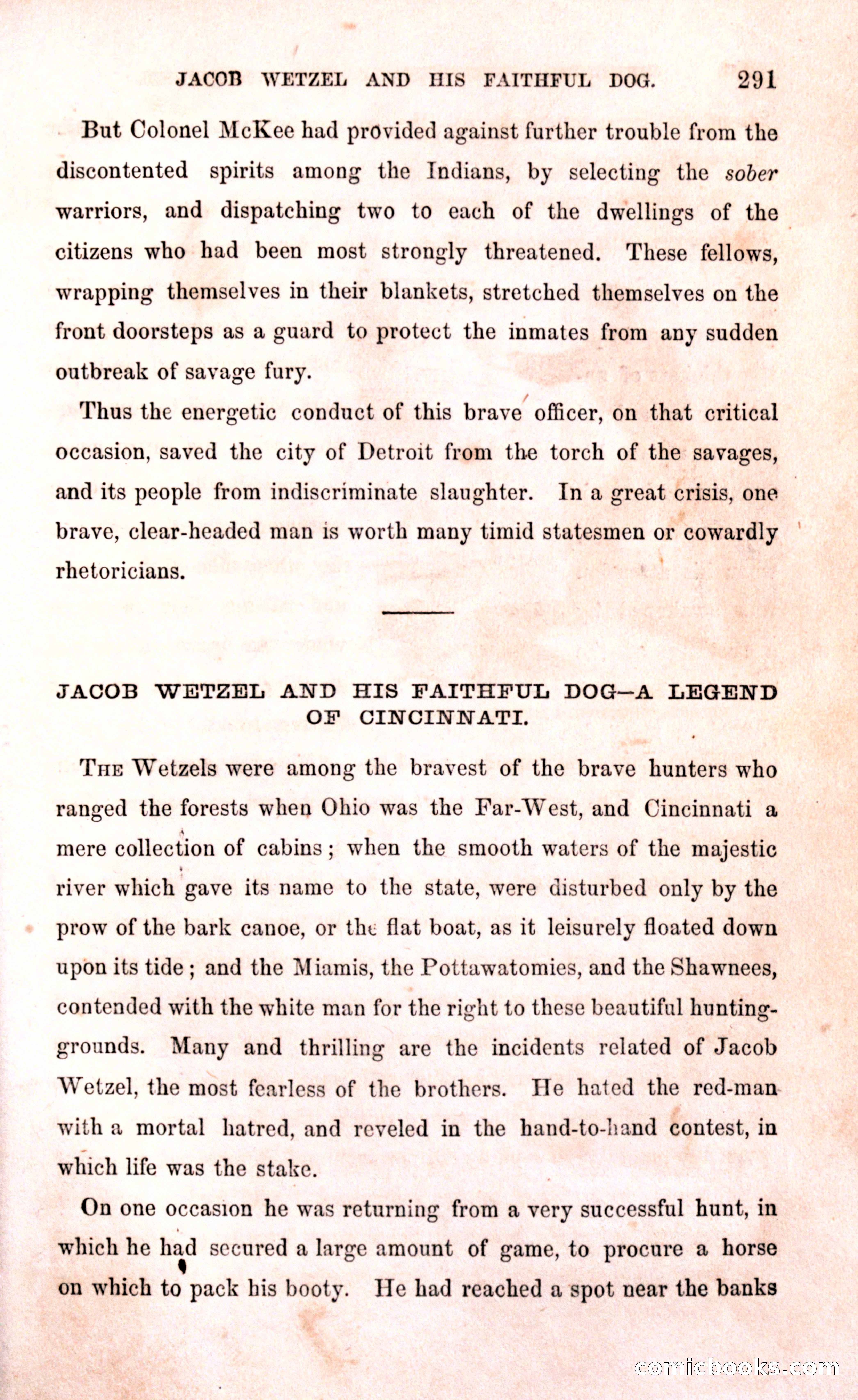 Thrilling Adventures Among the Early Settlers — page 297 of 394
