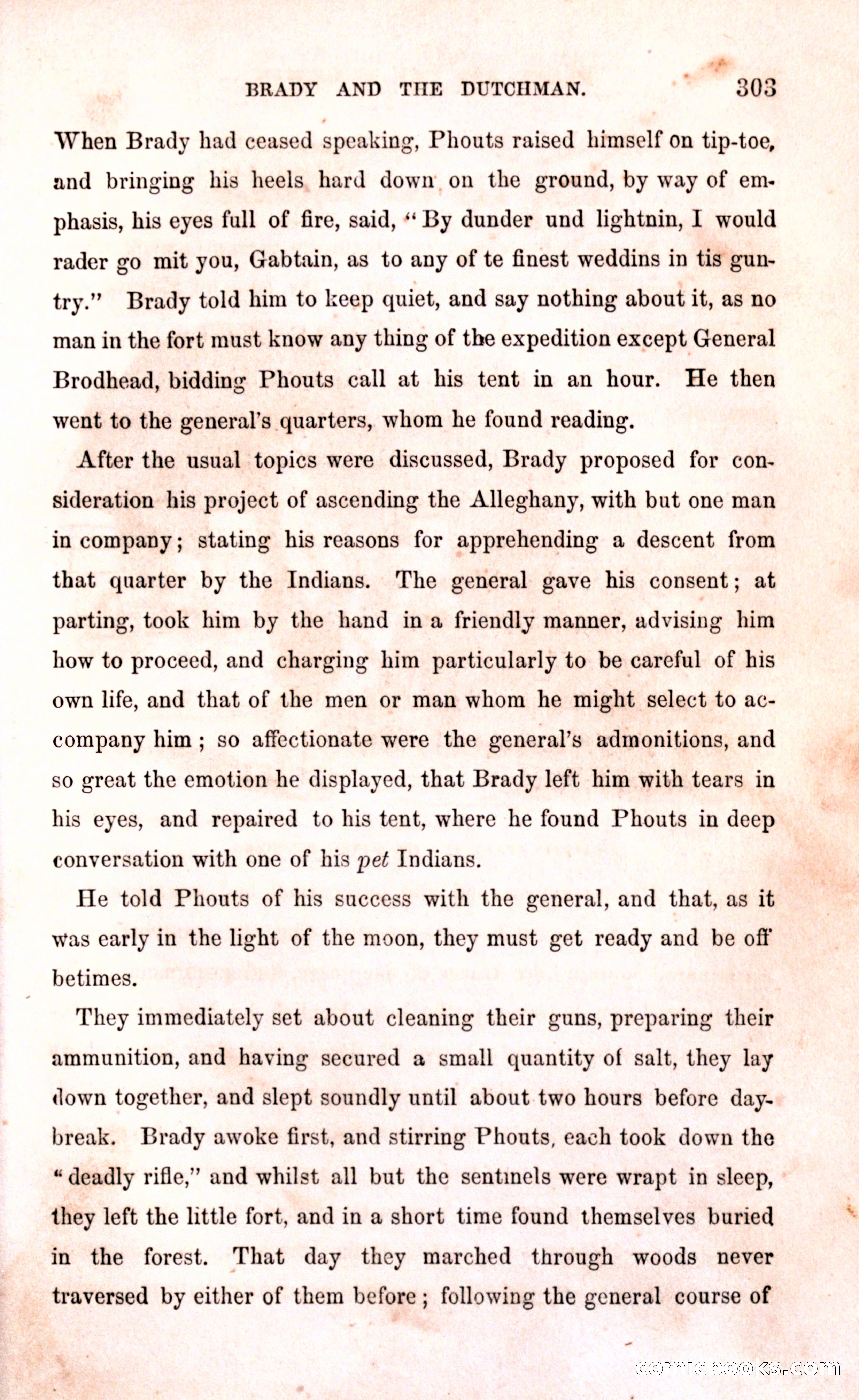 Thrilling Adventures Among the Early Settlers — page 309 of 394