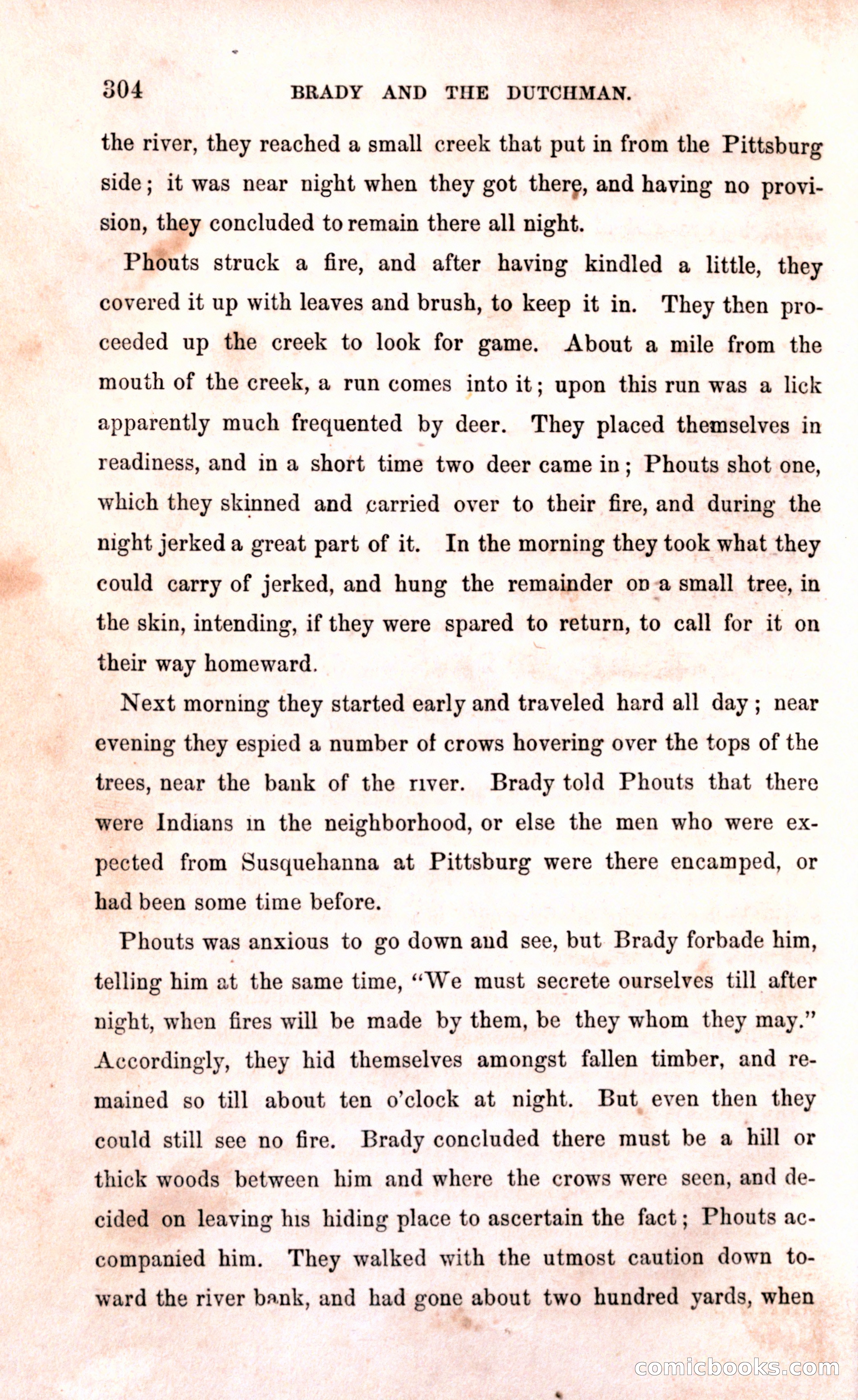 Thrilling Adventures Among the Early Settlers — page 310 of 394