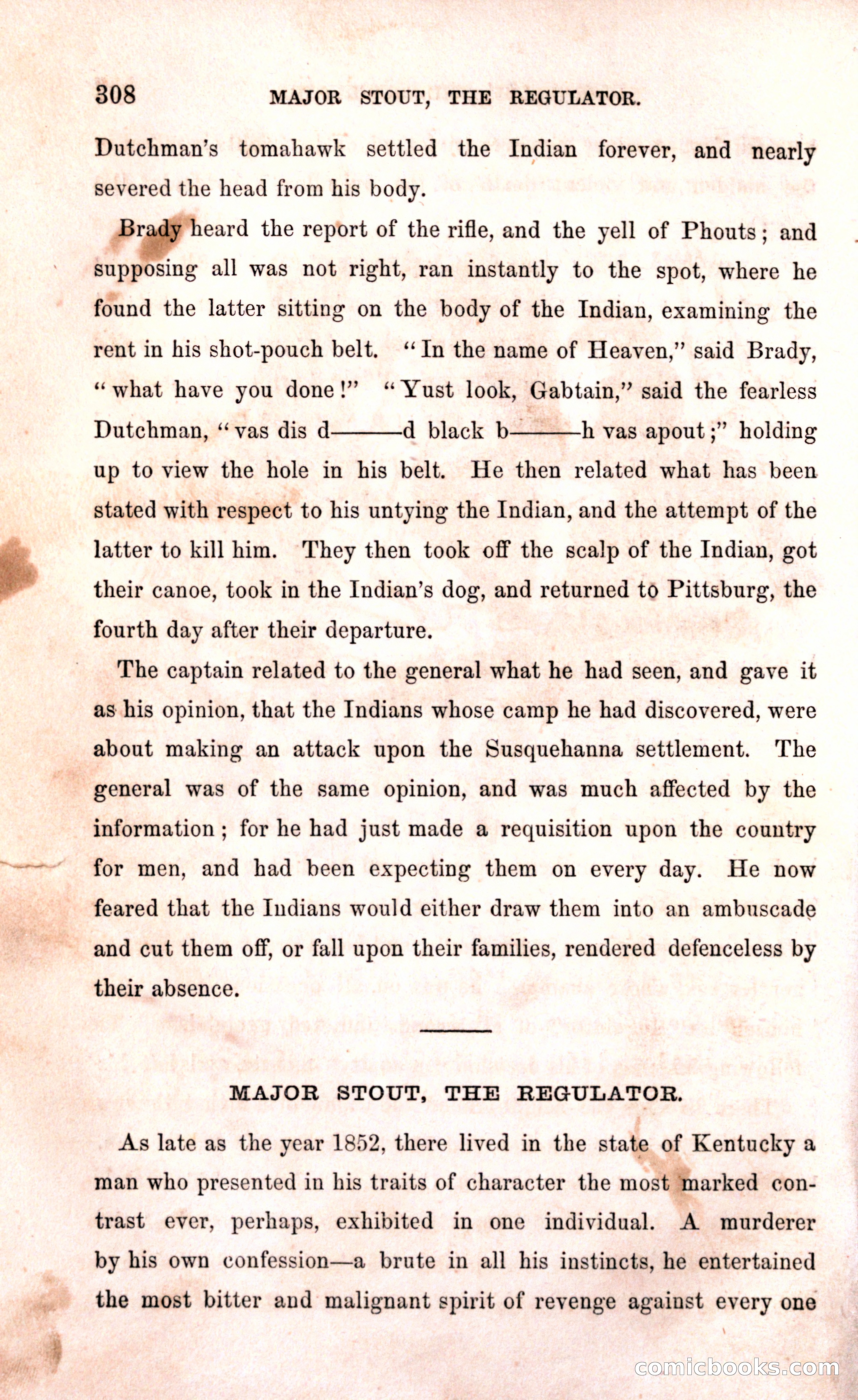 Thrilling Adventures Among the Early Settlers — page 314 of 394