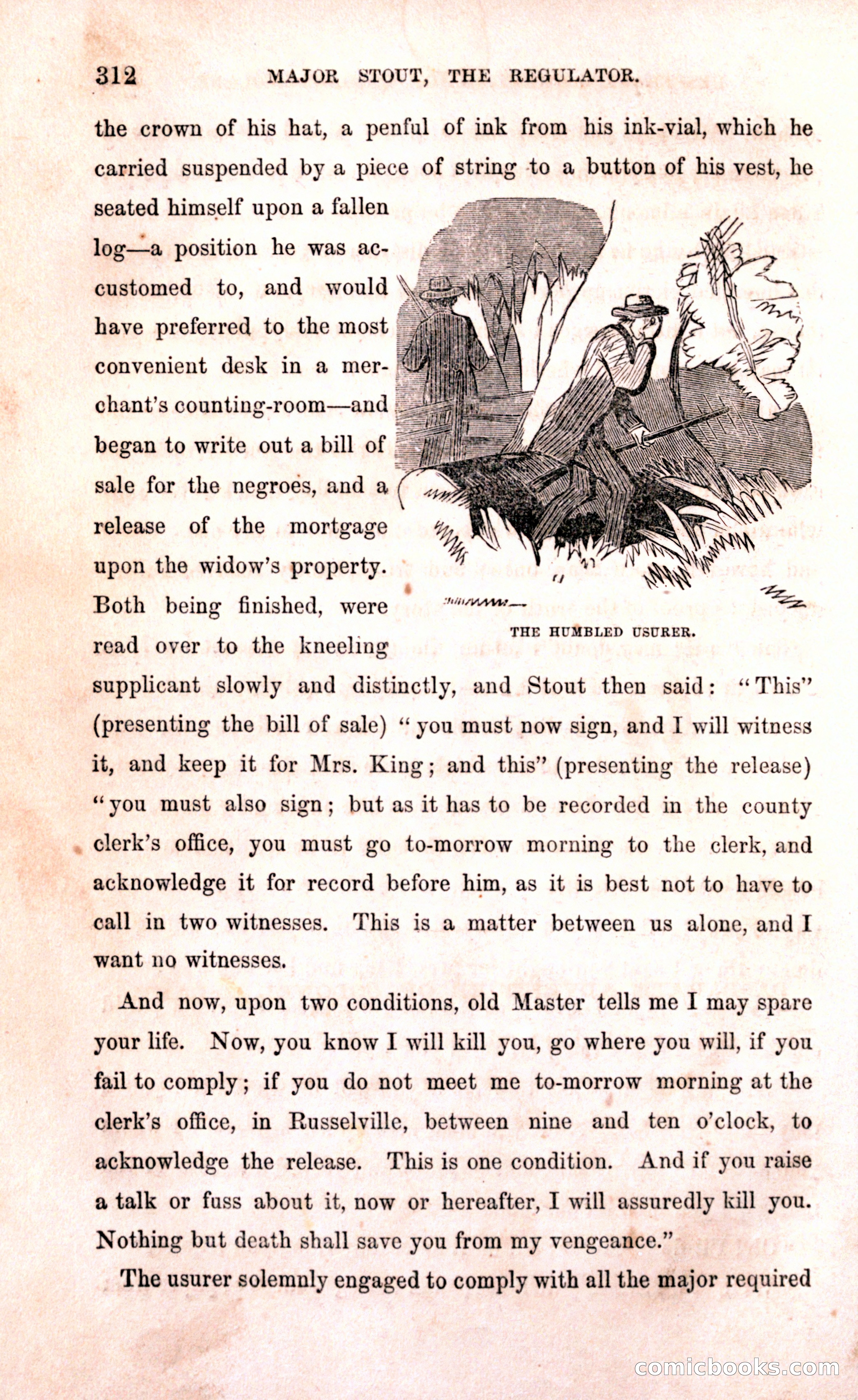 Thrilling Adventures Among the Early Settlers — page 318 of 394
