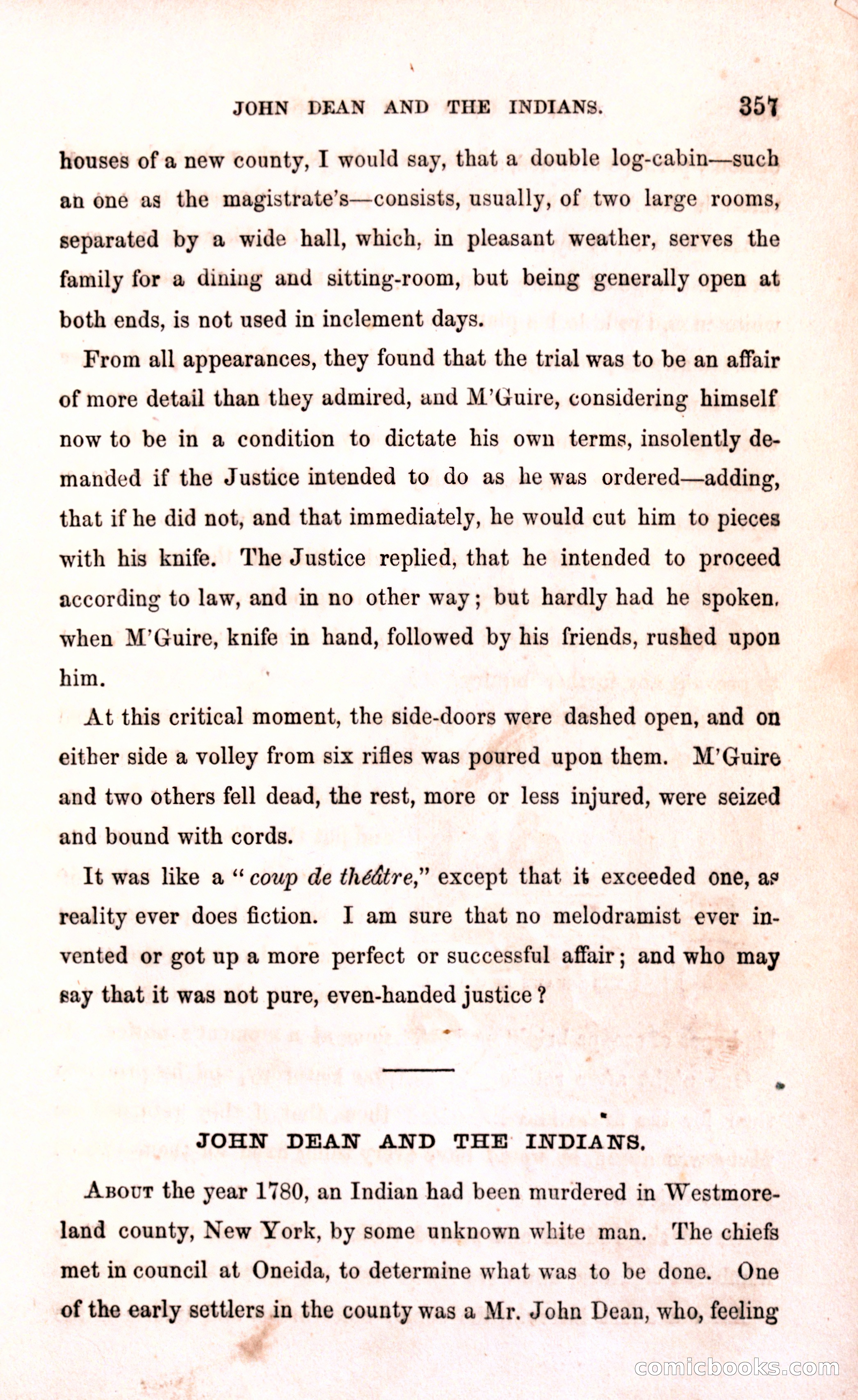 Thrilling Adventures Among the Early Settlers — page 363 of 394