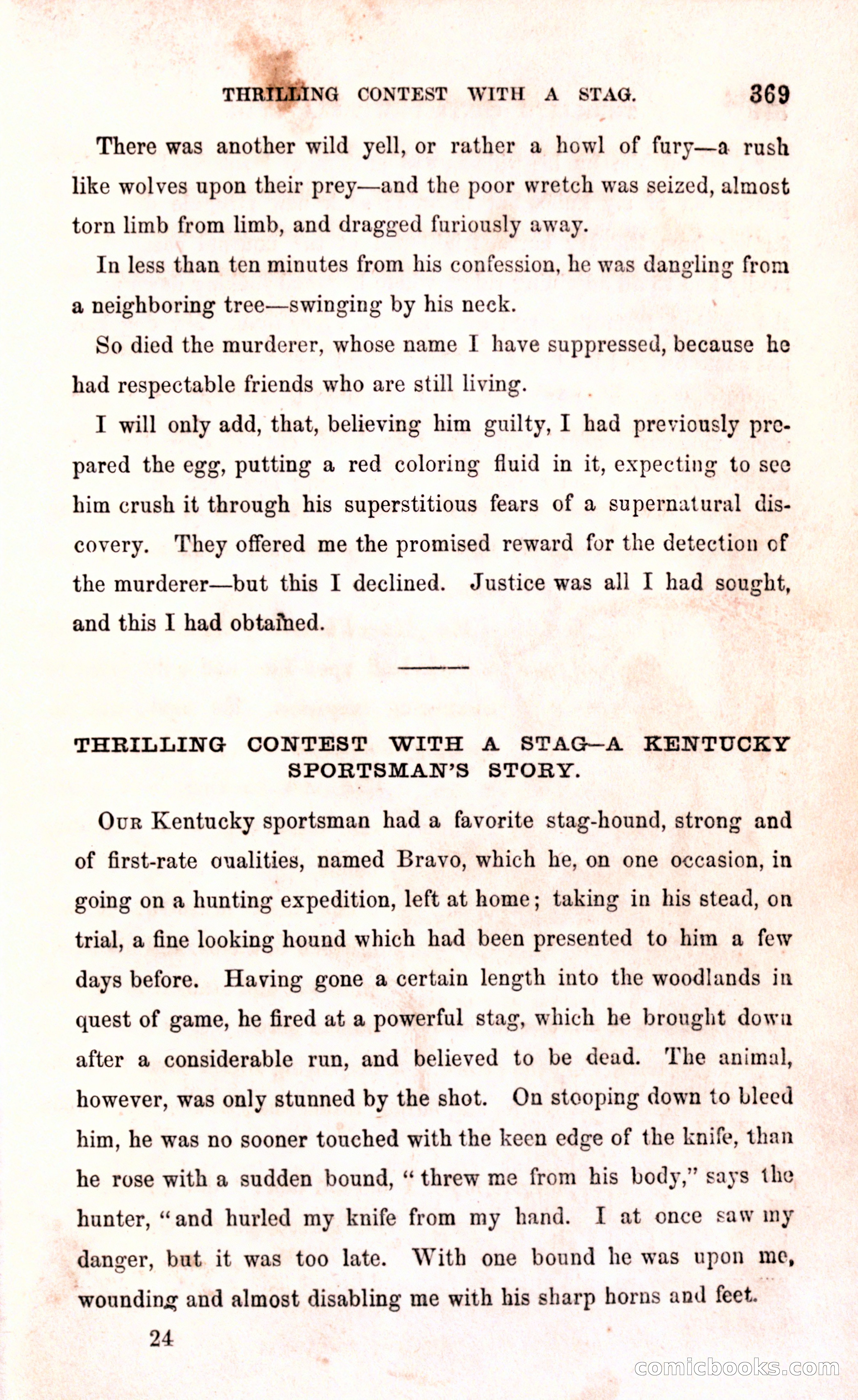 Thrilling Adventures Among the Early Settlers — page 375 of 394
