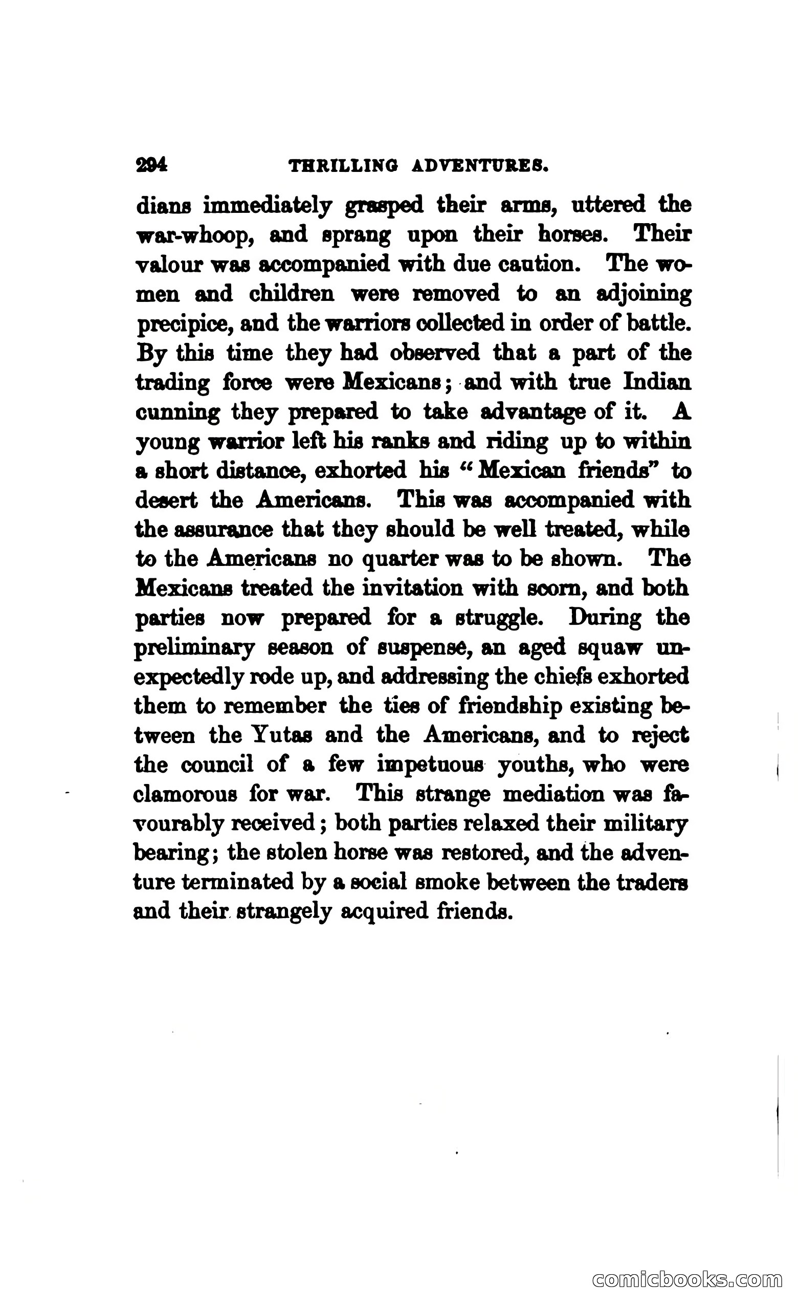 Thrilling Adventures Among the Indians — page 303 of 393