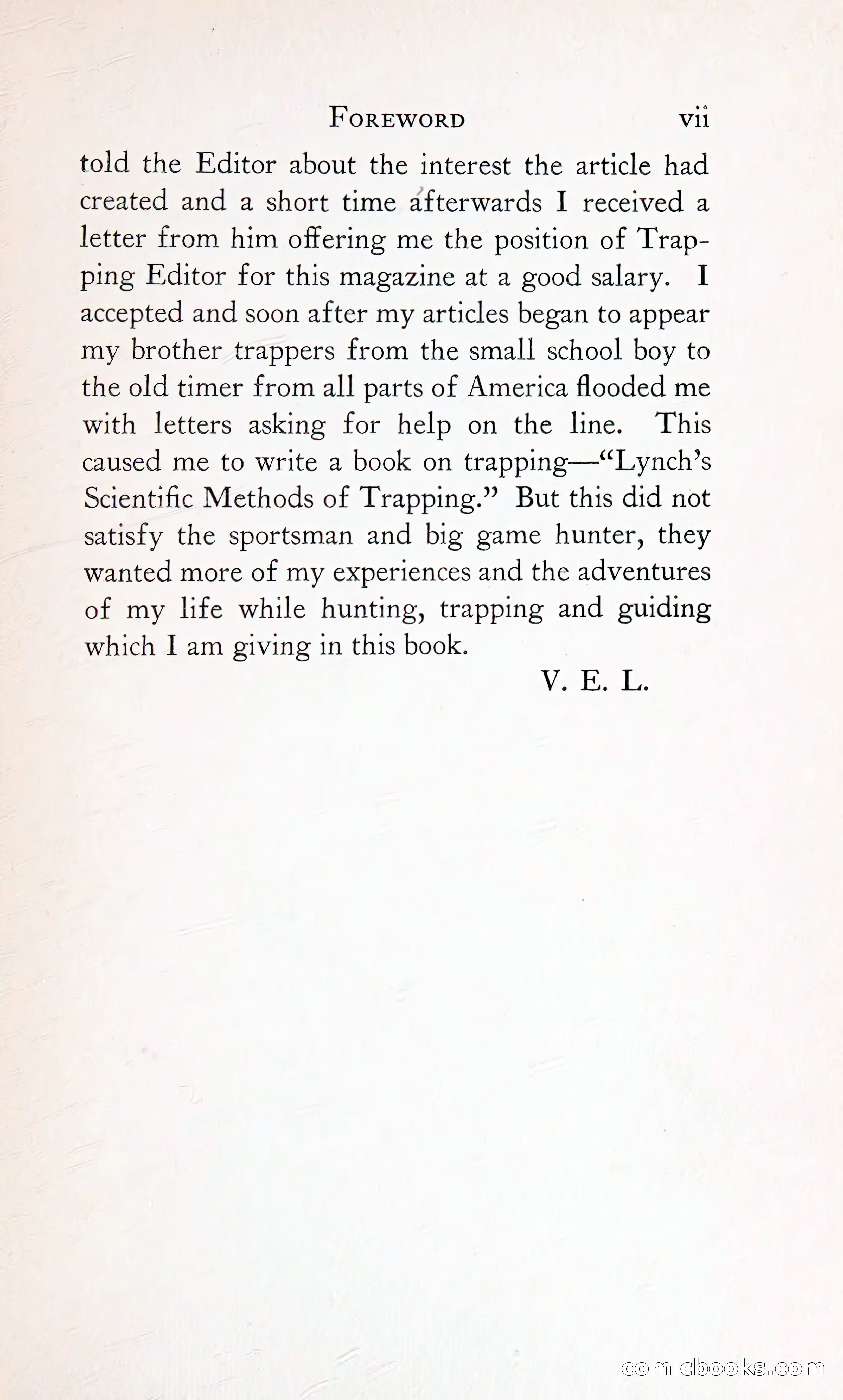 Thrilling Adventures: Guiding, Trapping, Big Game Hunting — page 14 of 287