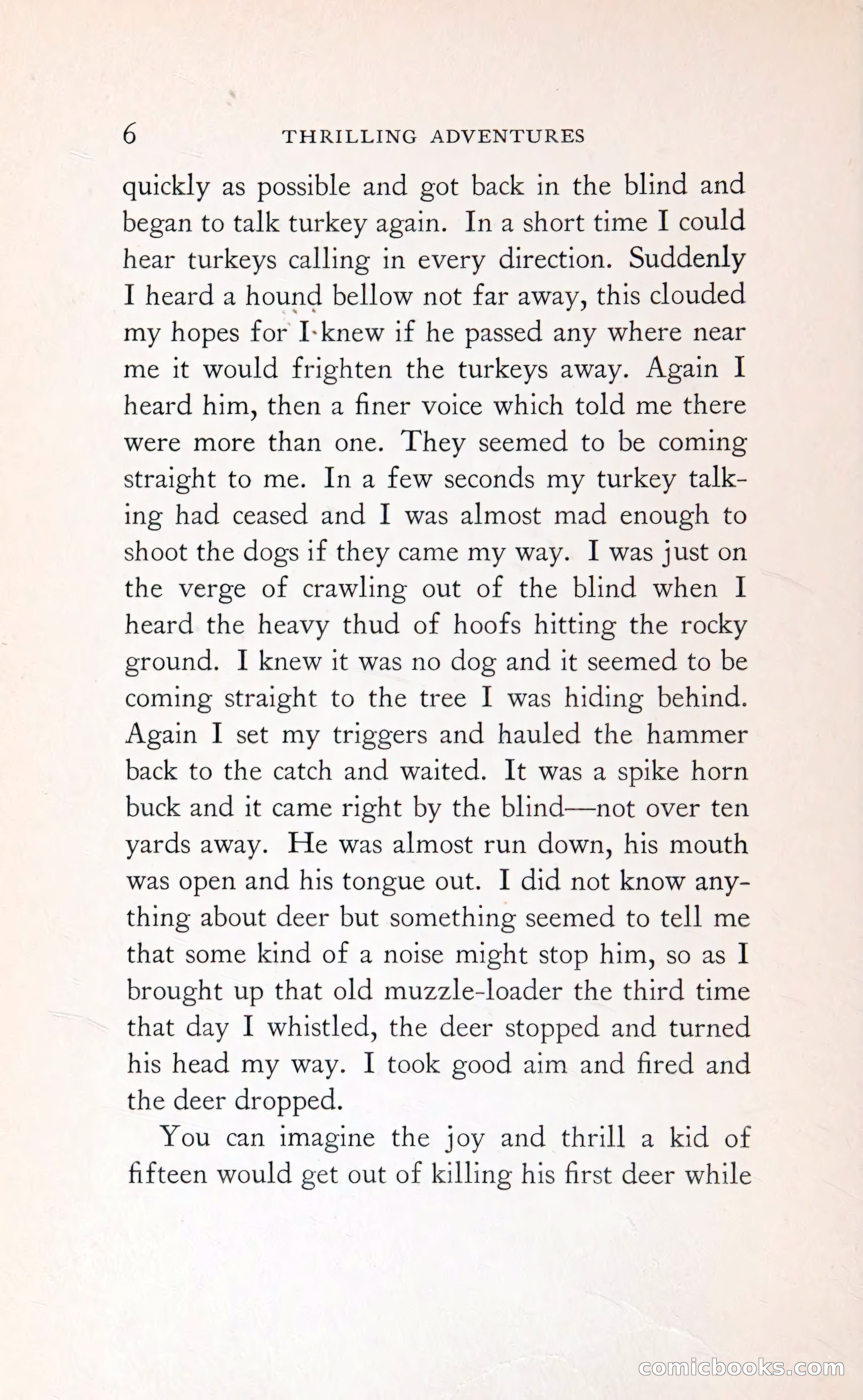 Thrilling Adventures: Guiding, Trapping, Big Game Hunting — page 25 of 287