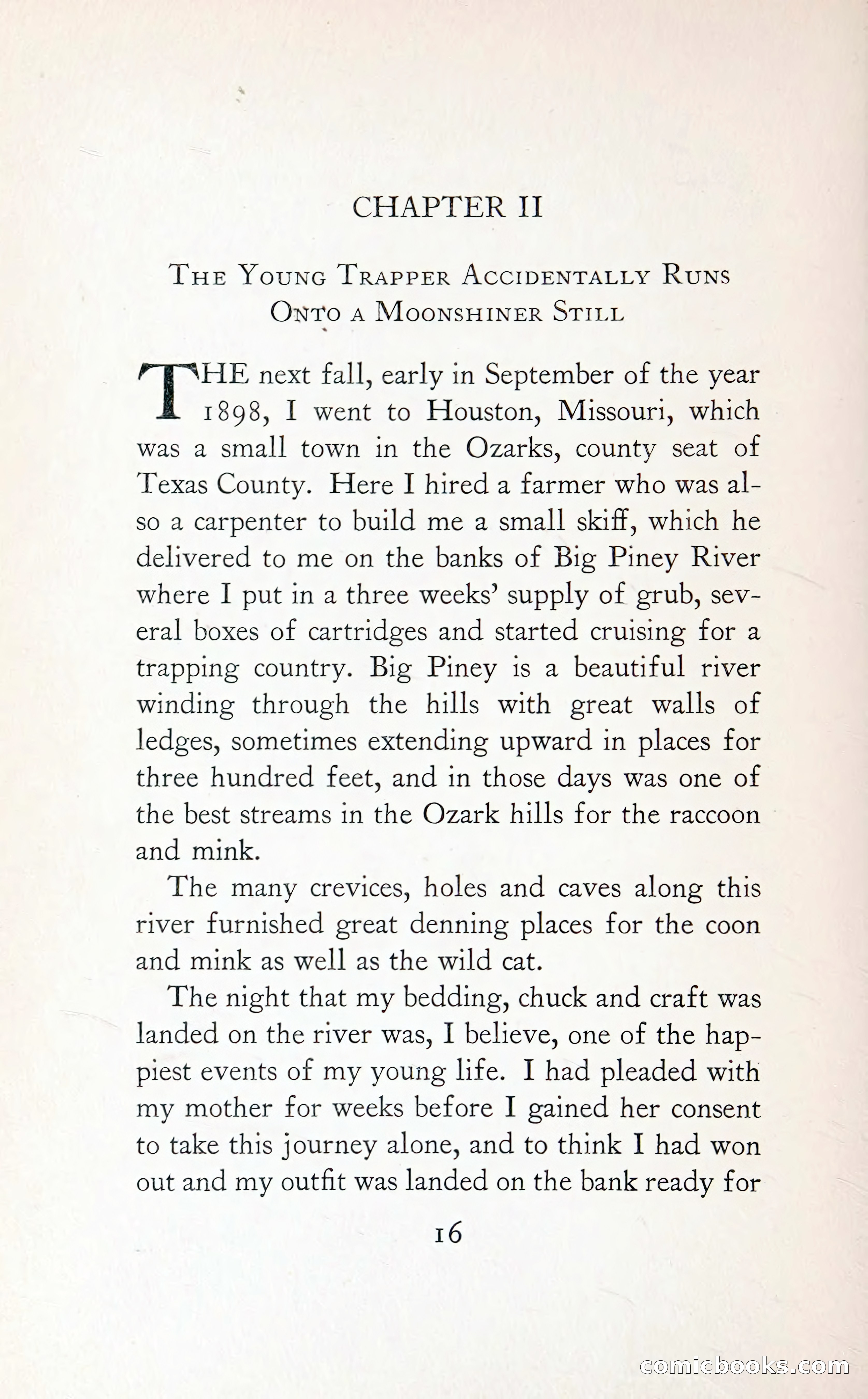 Thrilling Adventures: Guiding, Trapping, Big Game Hunting — page 41 of 287
