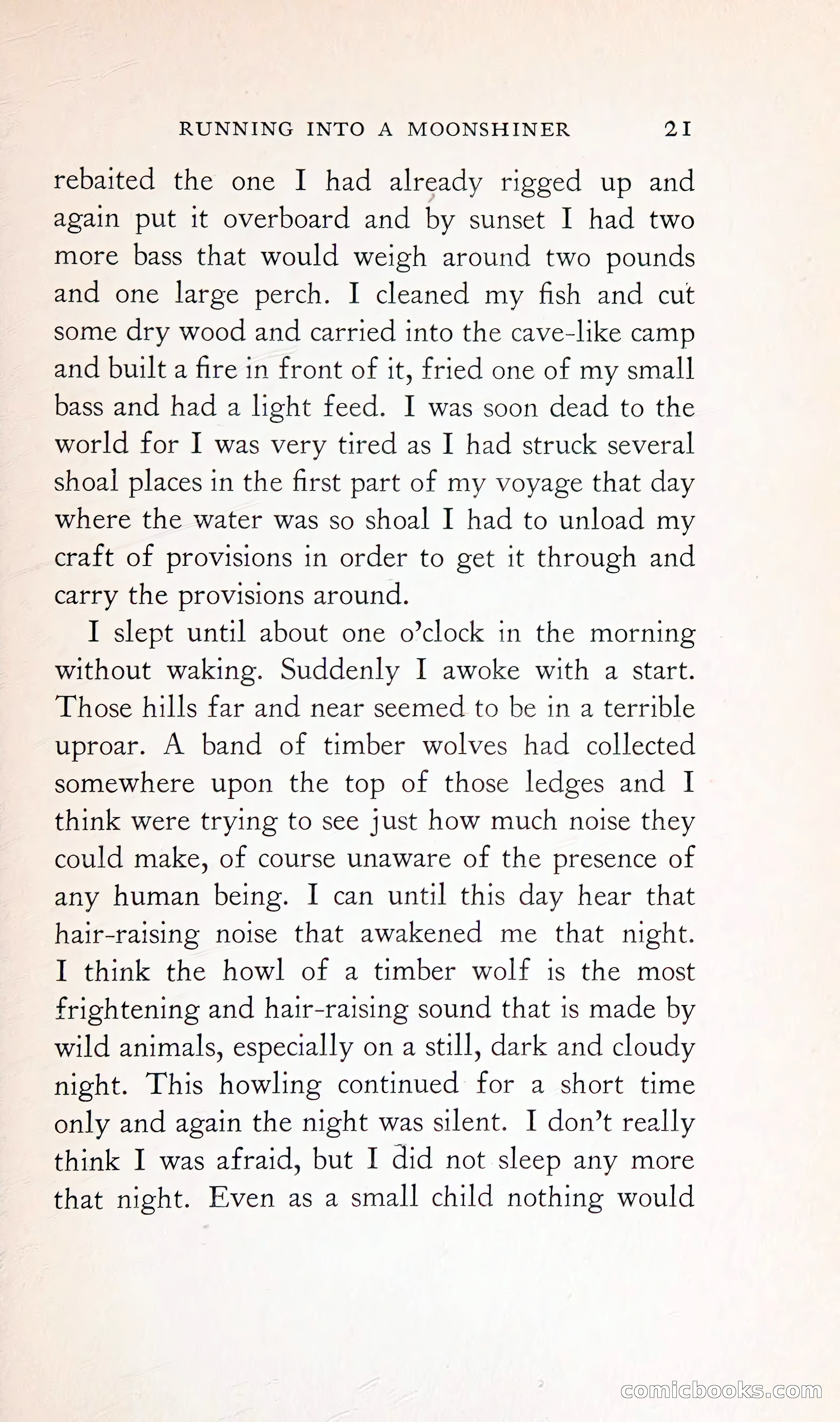 Thrilling Adventures: Guiding, Trapping, Big Game Hunting — page 48 of 287