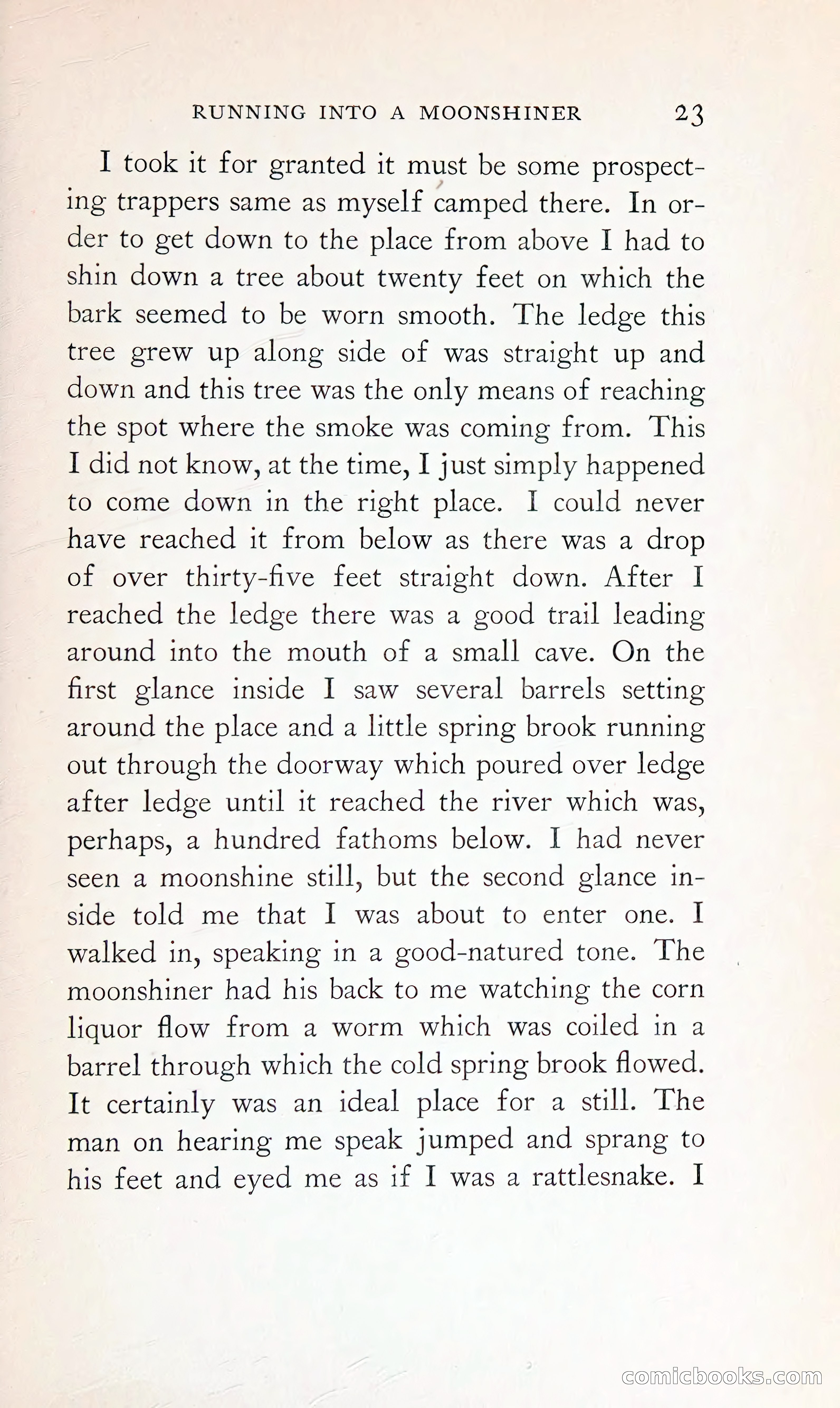 Thrilling Adventures: Guiding, Trapping, Big Game Hunting — page 52 of 287