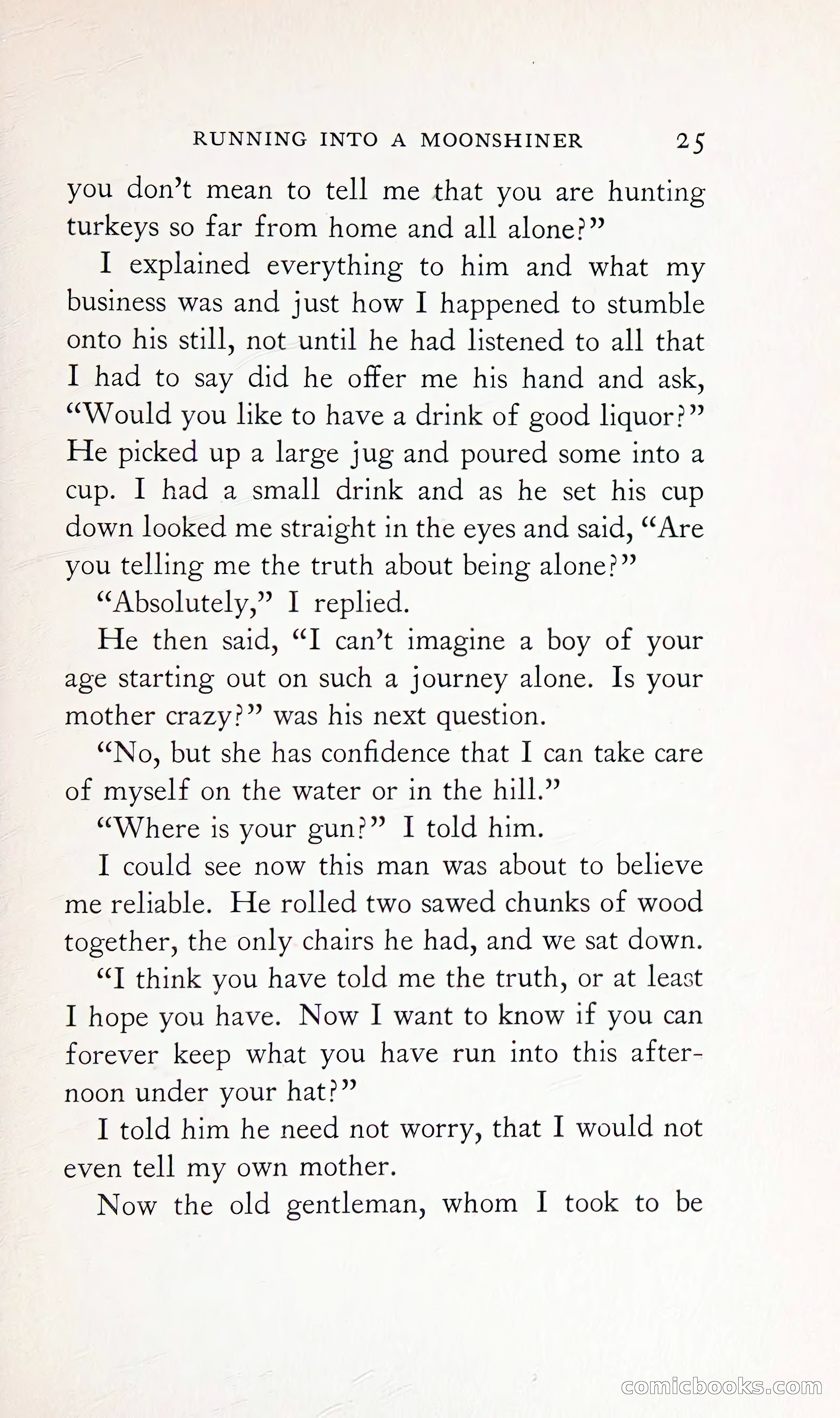 Thrilling Adventures: Guiding, Trapping, Big Game Hunting — page 54 of 287