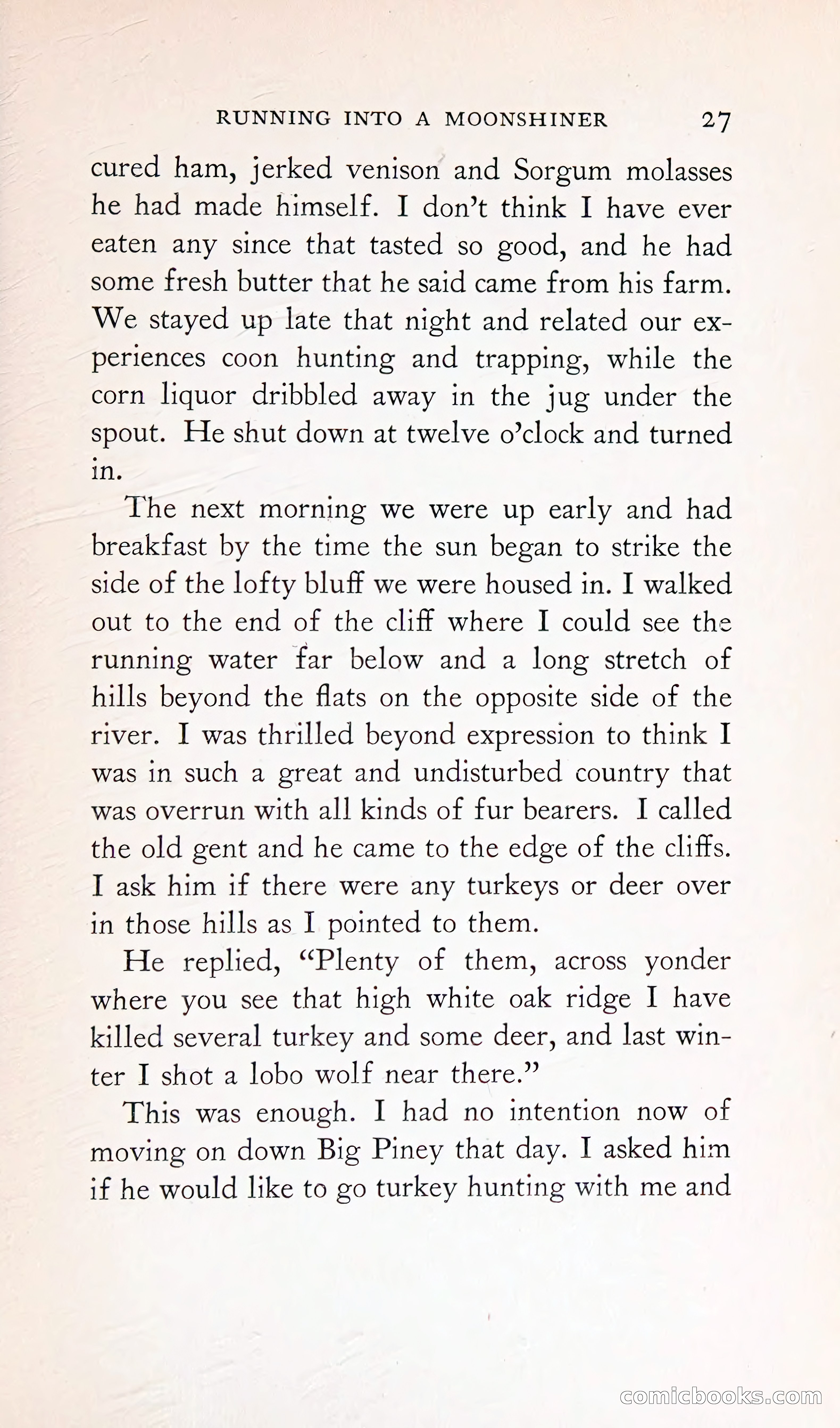 Thrilling Adventures: Guiding, Trapping, Big Game Hunting — page 58 of 287