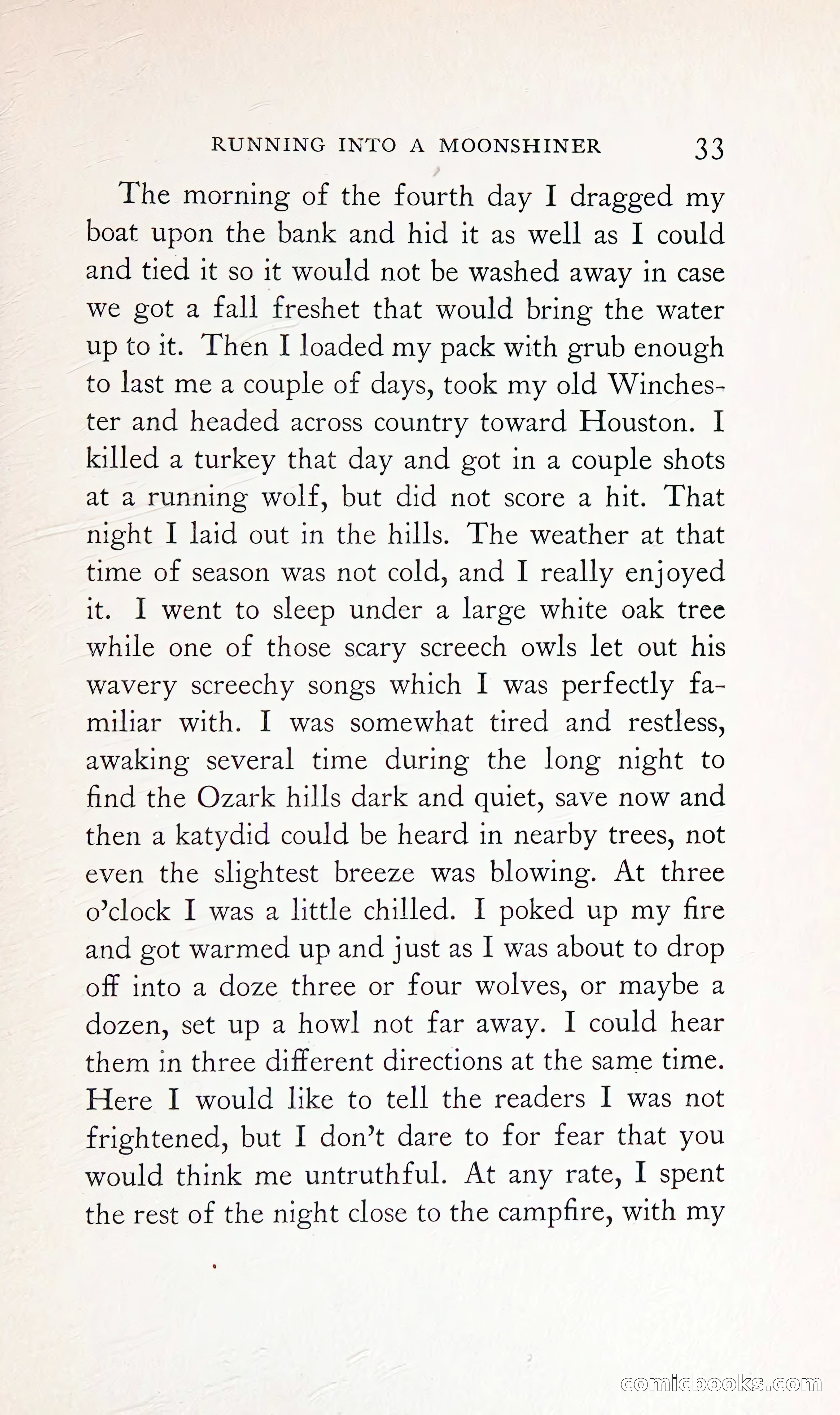 Thrilling Adventures: Guiding, Trapping, Big Game Hunting — page 66 of 287