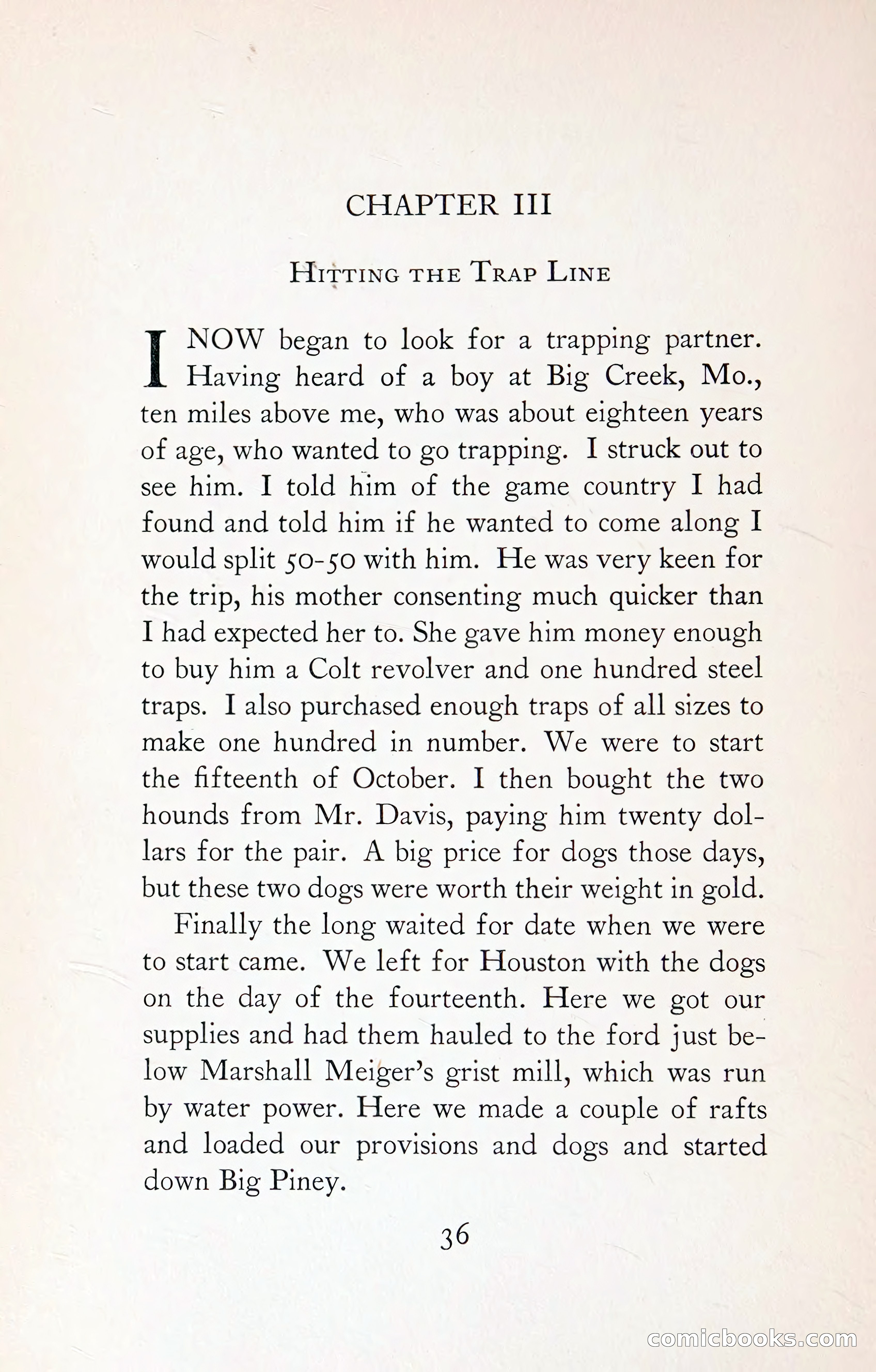 Thrilling Adventures: Guiding, Trapping, Big Game Hunting — page 71 of 287