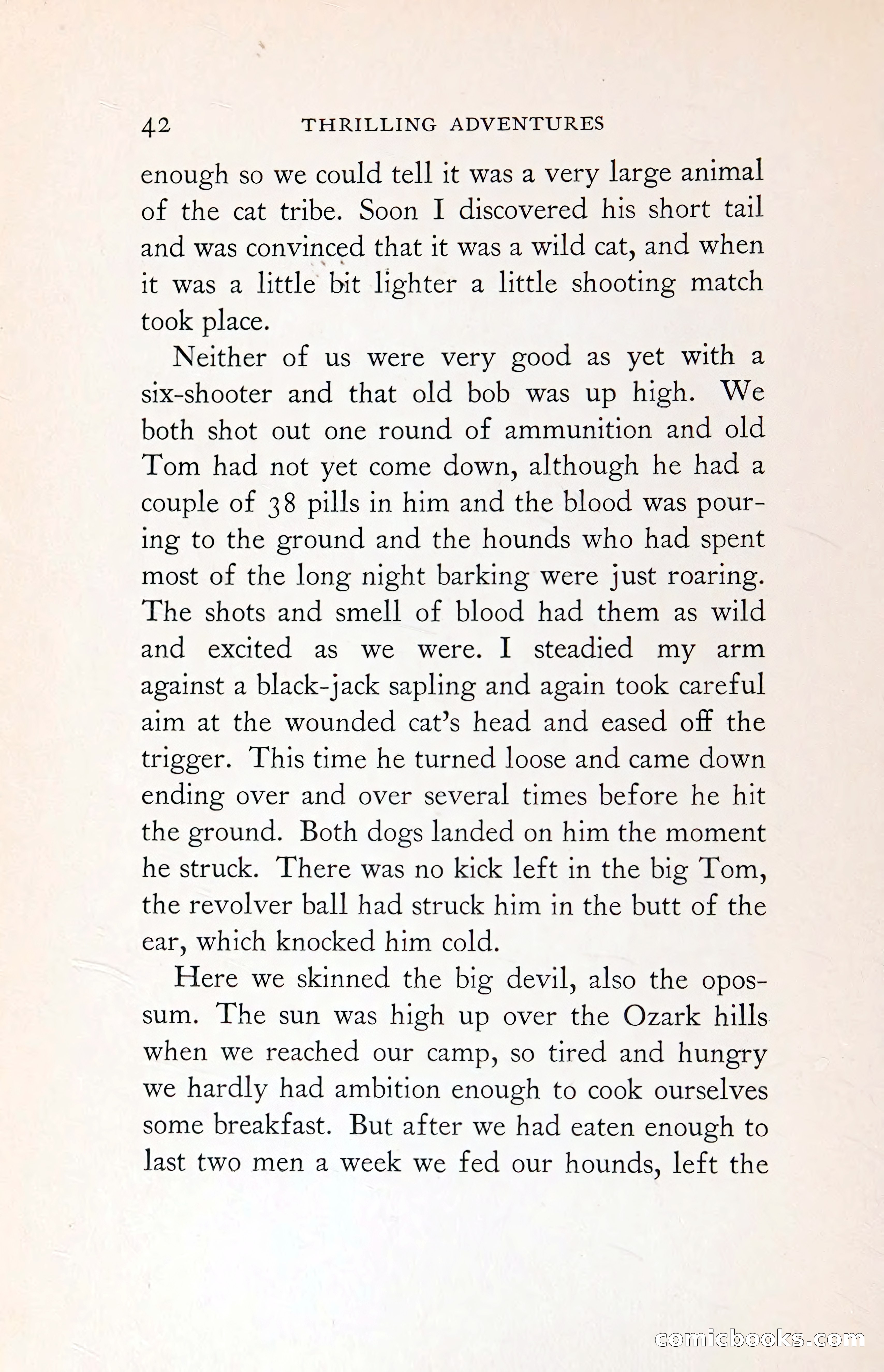Thrilling Adventures: Guiding, Trapping, Big Game Hunting — page 79 of 287