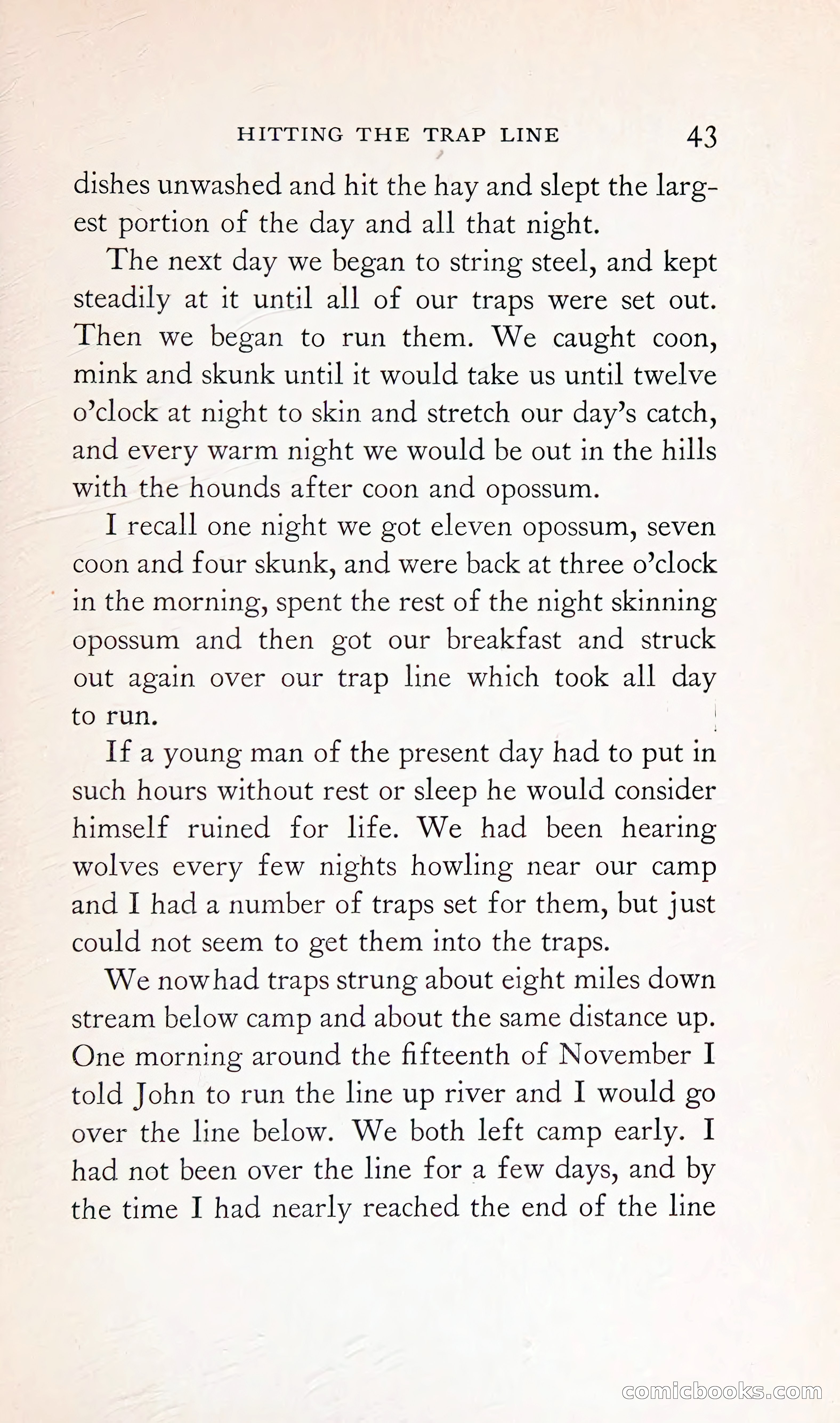 Thrilling Adventures: Guiding, Trapping, Big Game Hunting — page 82 of 287