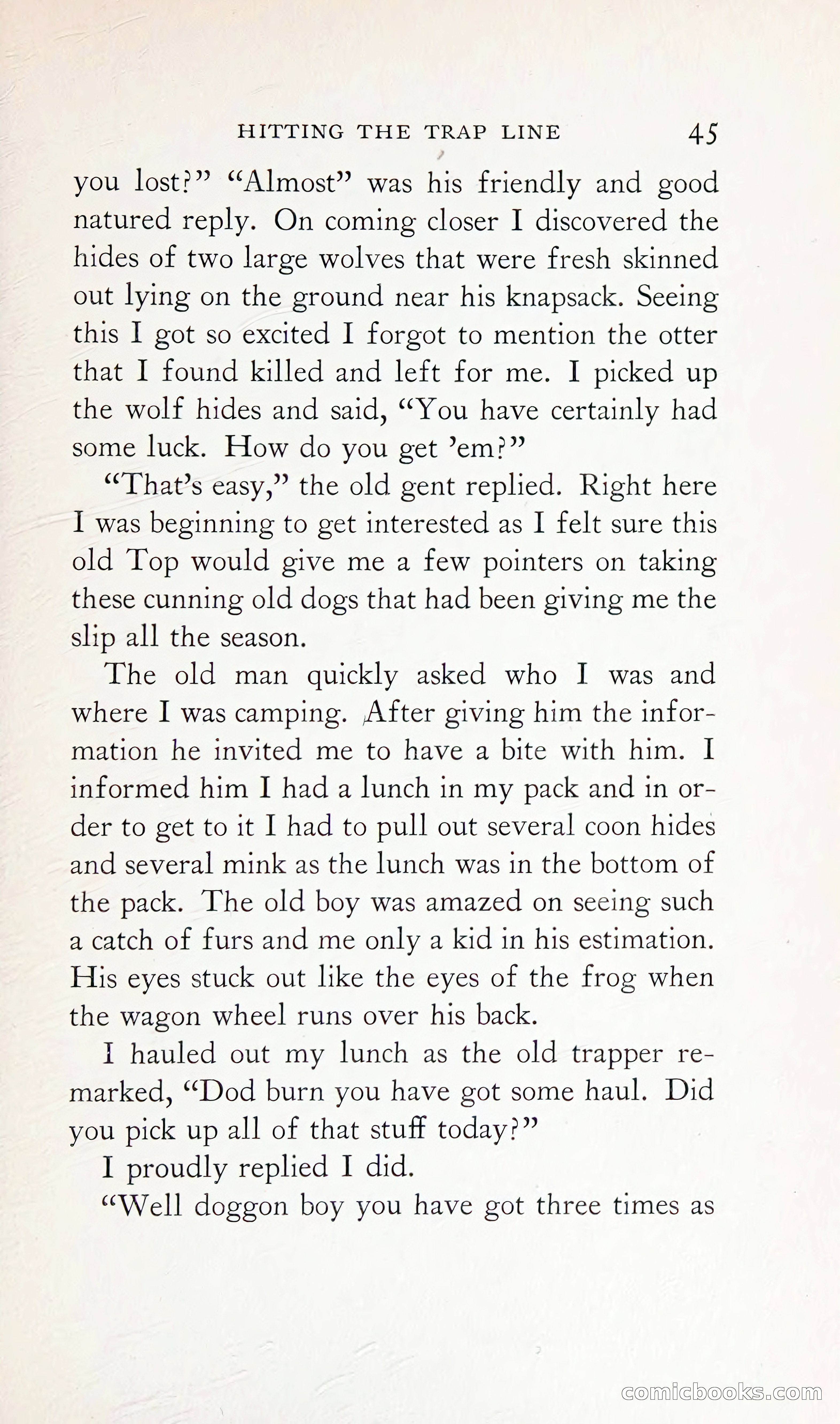 Thrilling Adventures: Guiding, Trapping, Big Game Hunting — page 84 of 287