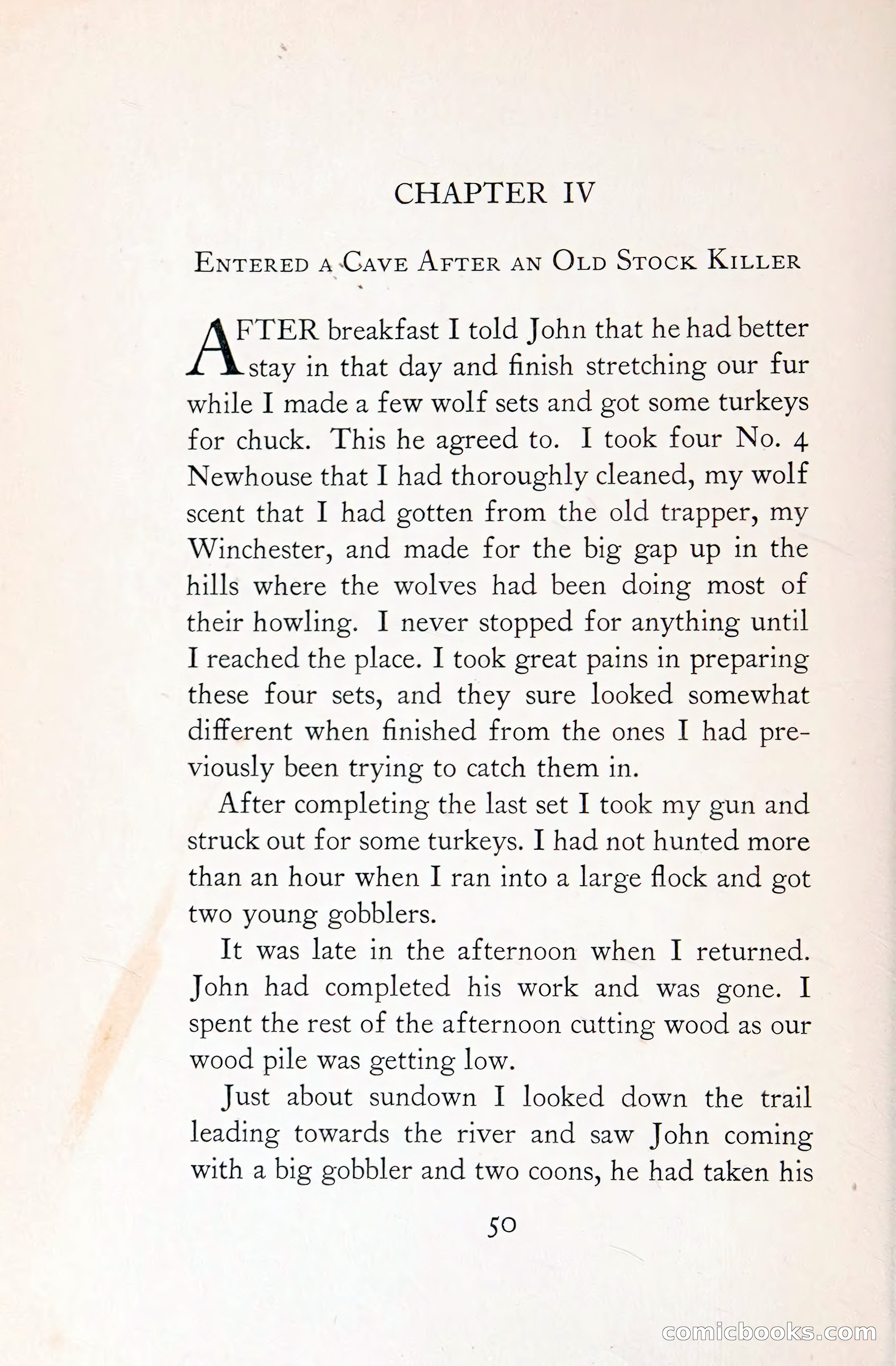 Thrilling Adventures: Guiding, Trapping, Big Game Hunting — page 93 of 287