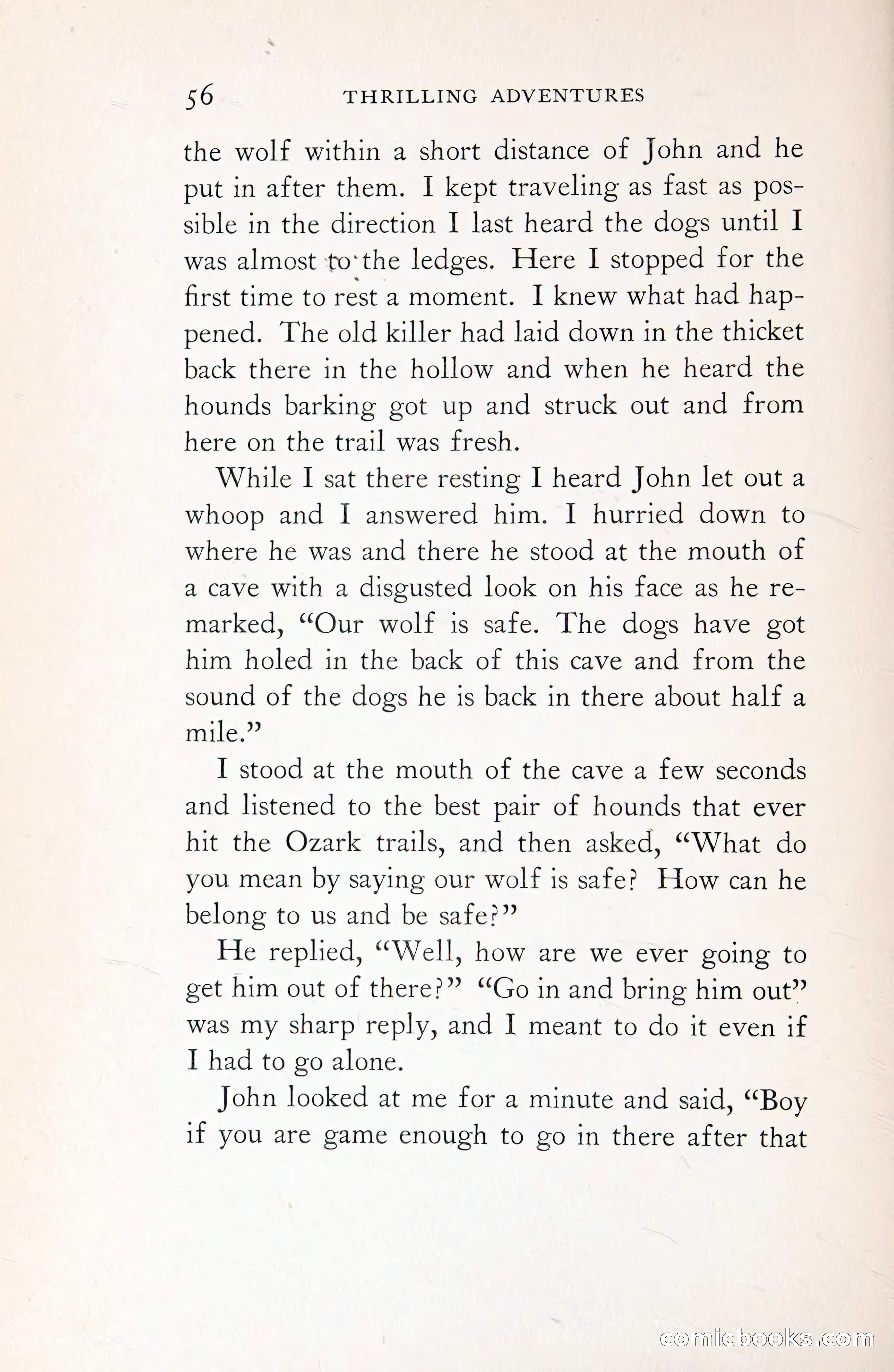 Thrilling Adventures: Guiding, Trapping, Big Game Hunting — page 101 of 287