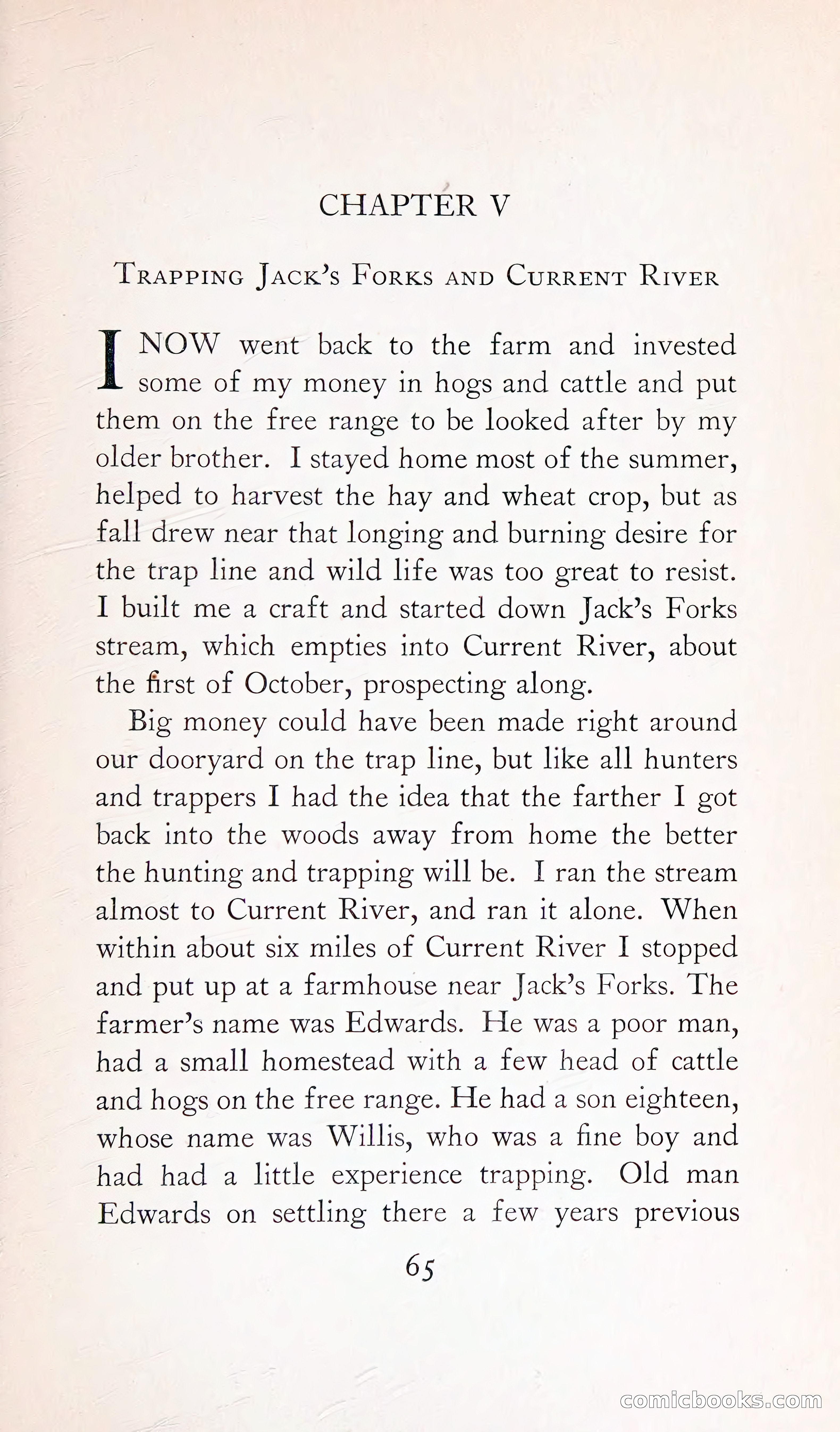 Thrilling Adventures: Guiding, Trapping, Big Game Hunting — page 116 of 287