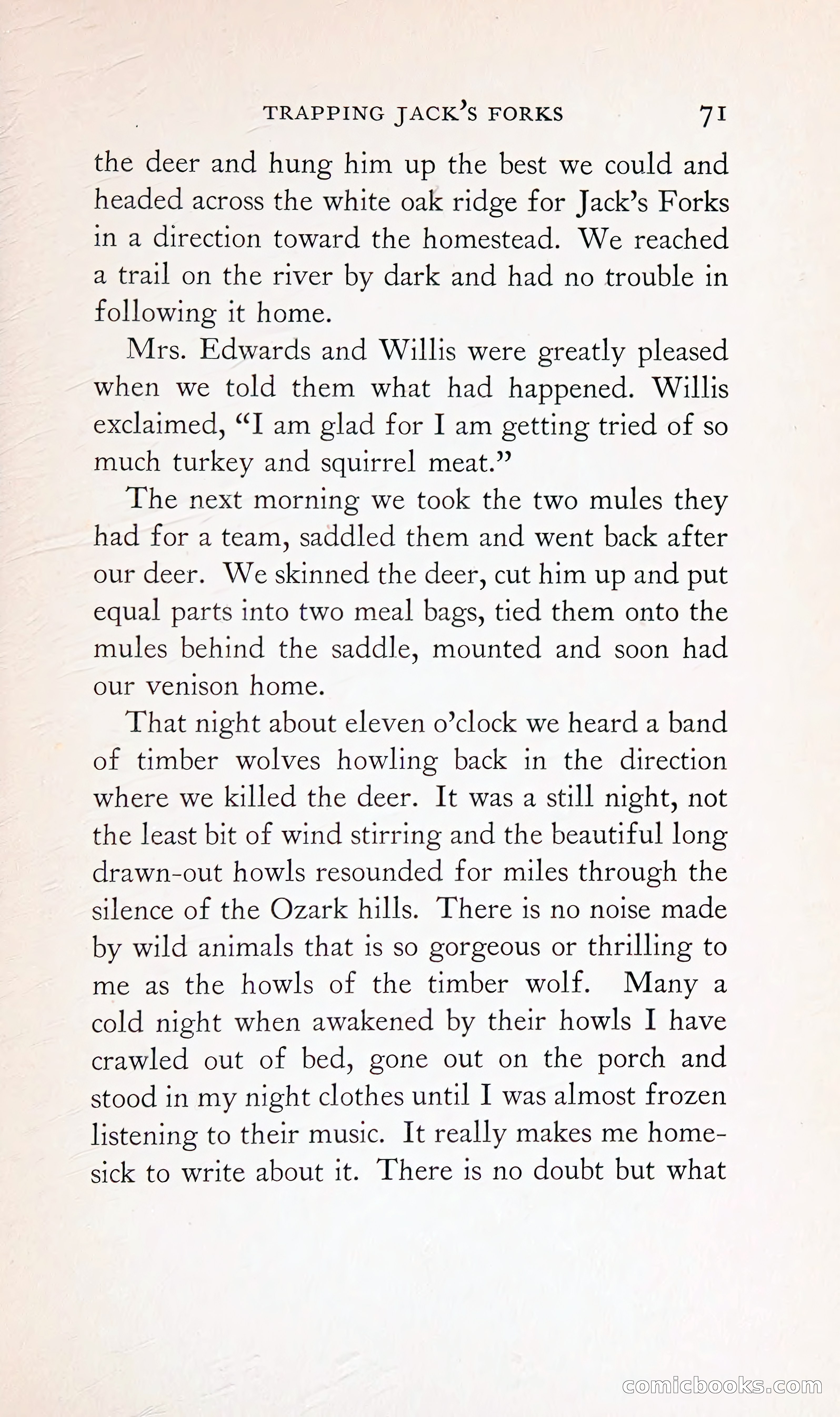 Thrilling Adventures: Guiding, Trapping, Big Game Hunting — page 126 of 287